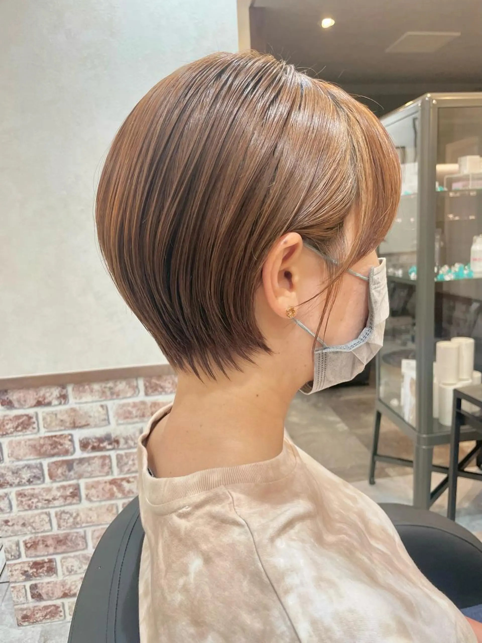 ショート カラー カット ヘアカラー トリートメント ヘアセット limit陽平 ショート/ボブのヘアスタイル