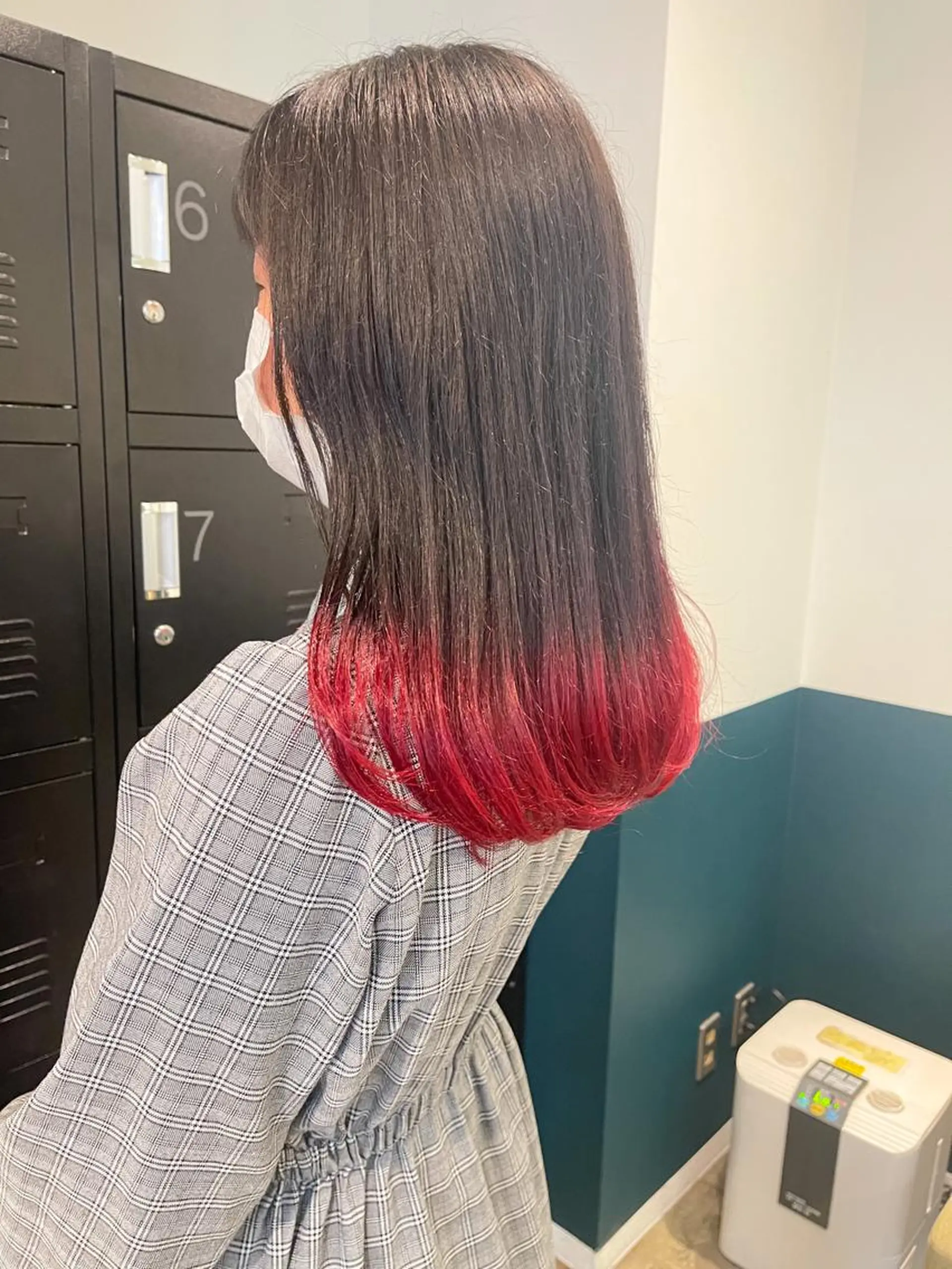 セミロング カット ヘアカラー 中村瑞貴 ＊hairbraceのヘアスタイル