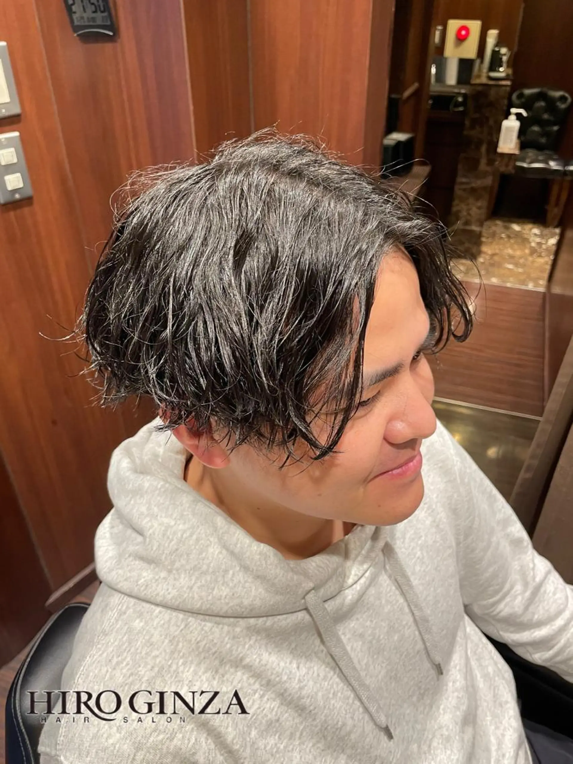 ミディアム パーマ ヒロ銀座 無料急募‼️小野のヘアスタイル