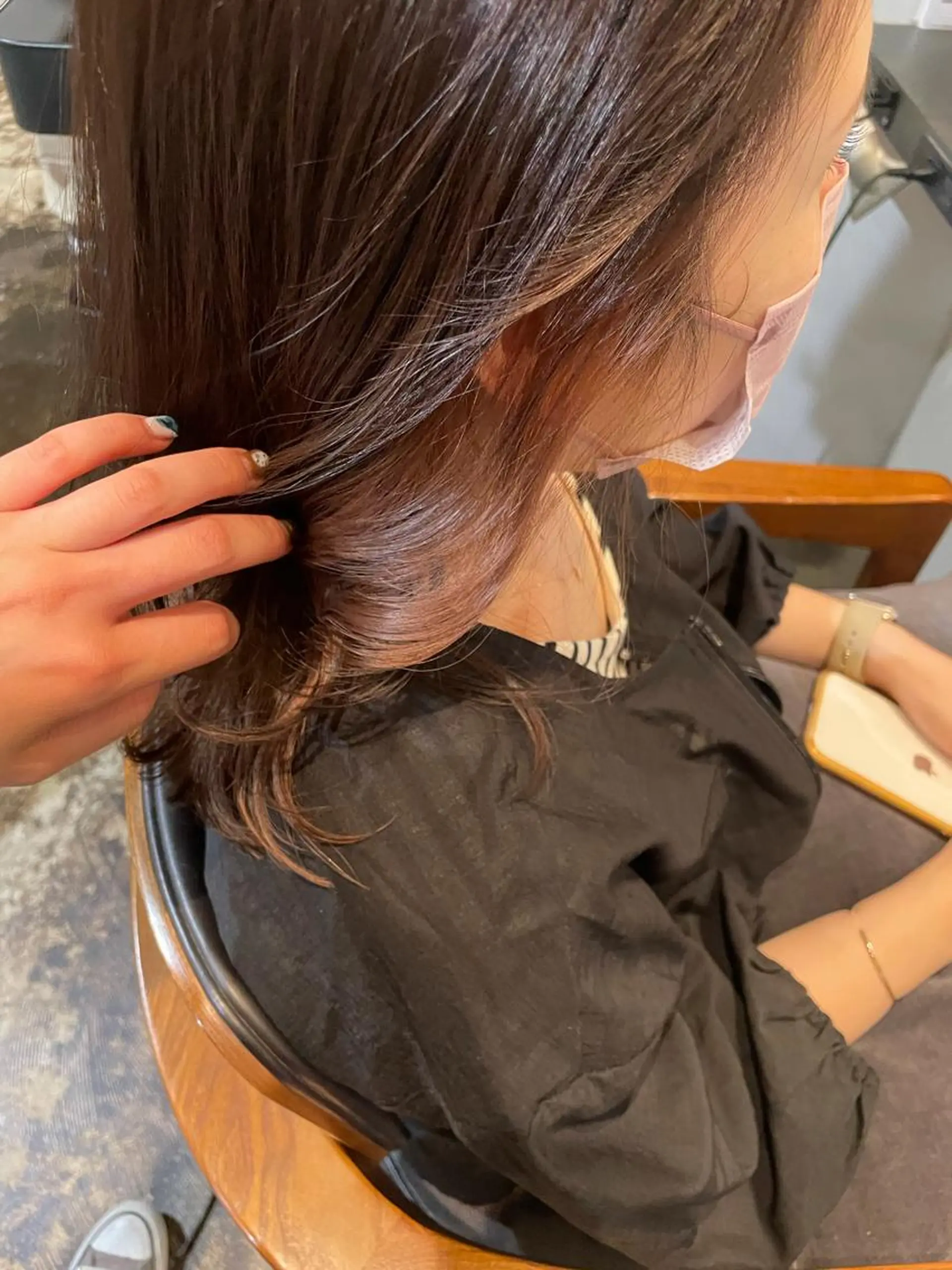 カラー yohaku所属・yohaku misakiのヘアスタイル