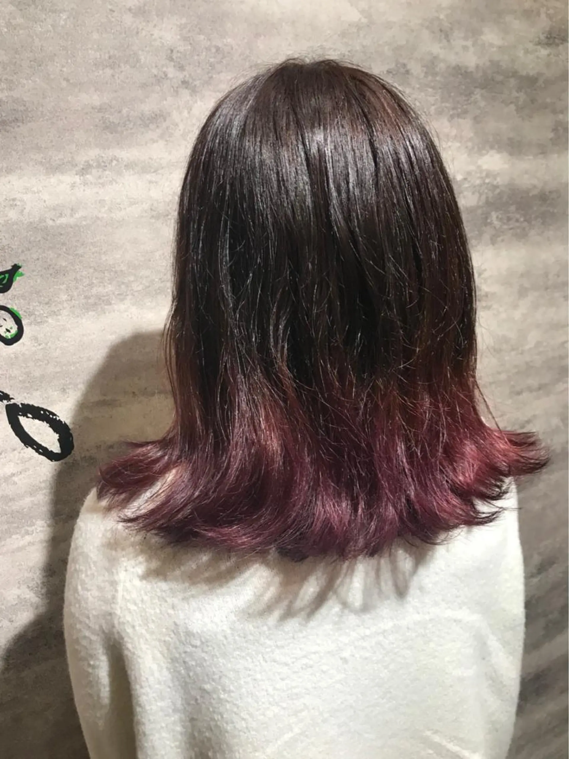 ミディアム カラー バイオレットカラー 🫟Blanco🫟 Color&Careのヘアスタイル