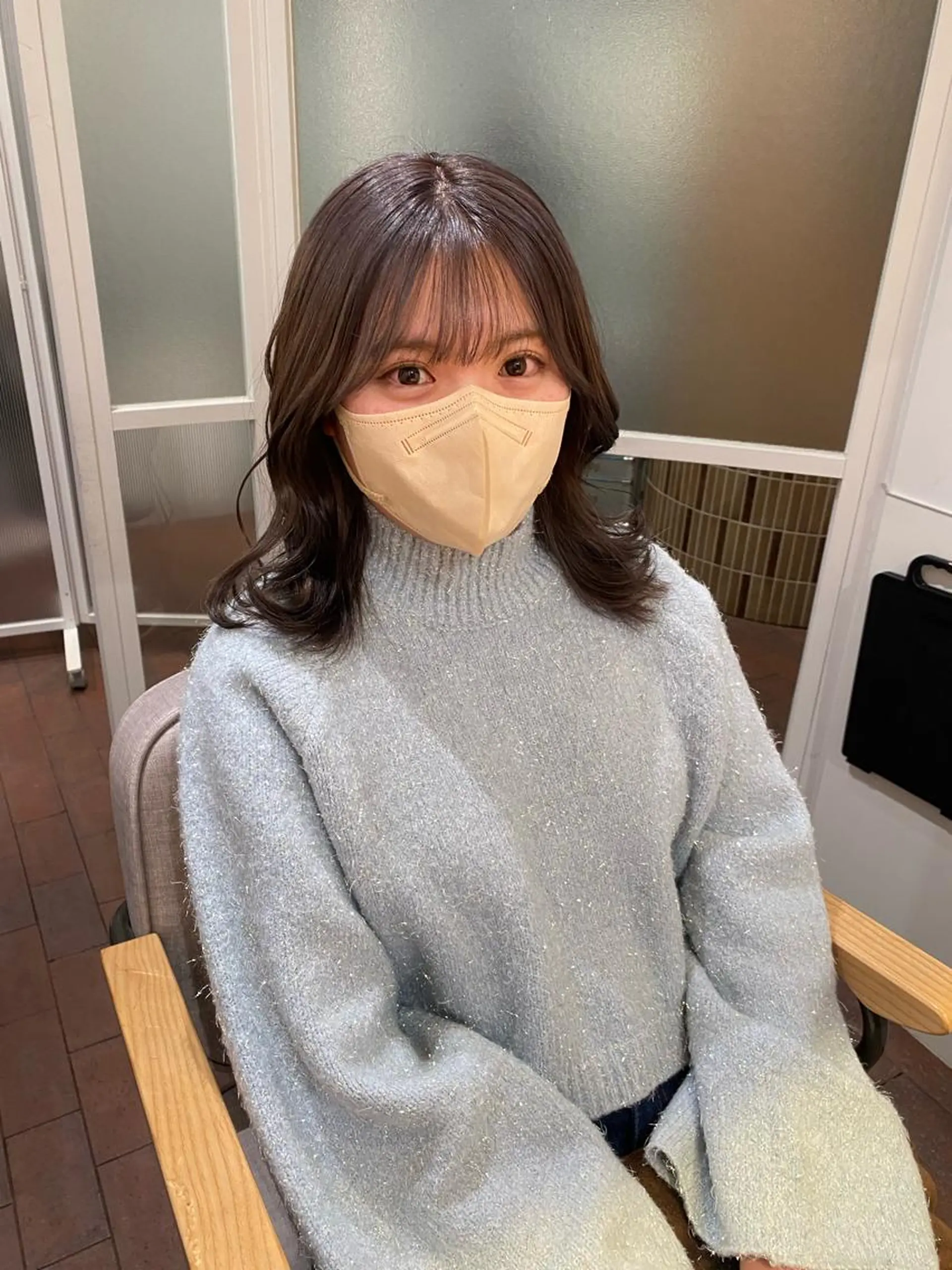 ミディアム カラー CURIO/南船場 /RIN💈🍎のヘアスタイル