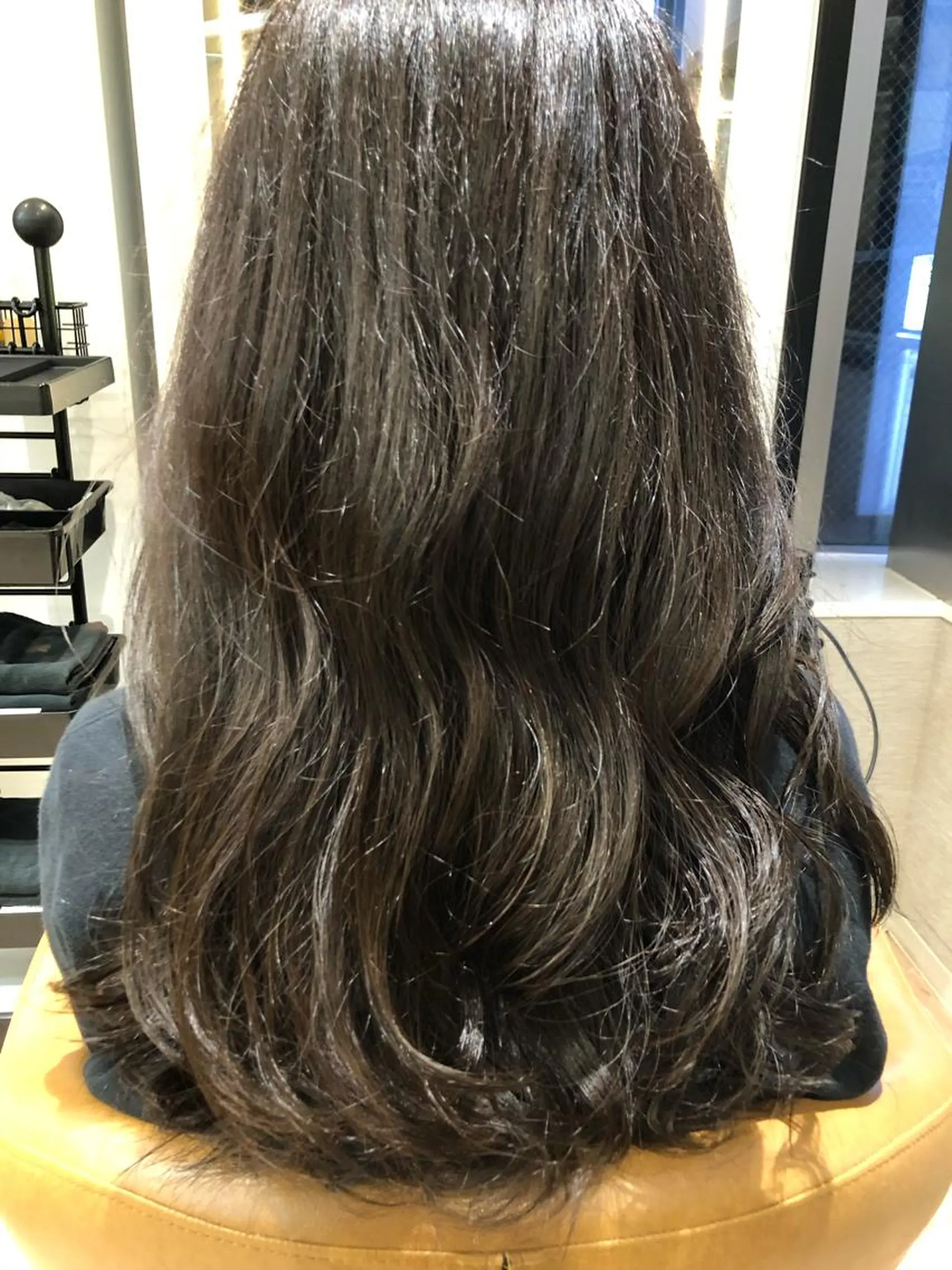 ロング カラー ヘアアレンジ ブラウンカラー dogstar小林諒 レイヤー/パーマのヘアスタイル