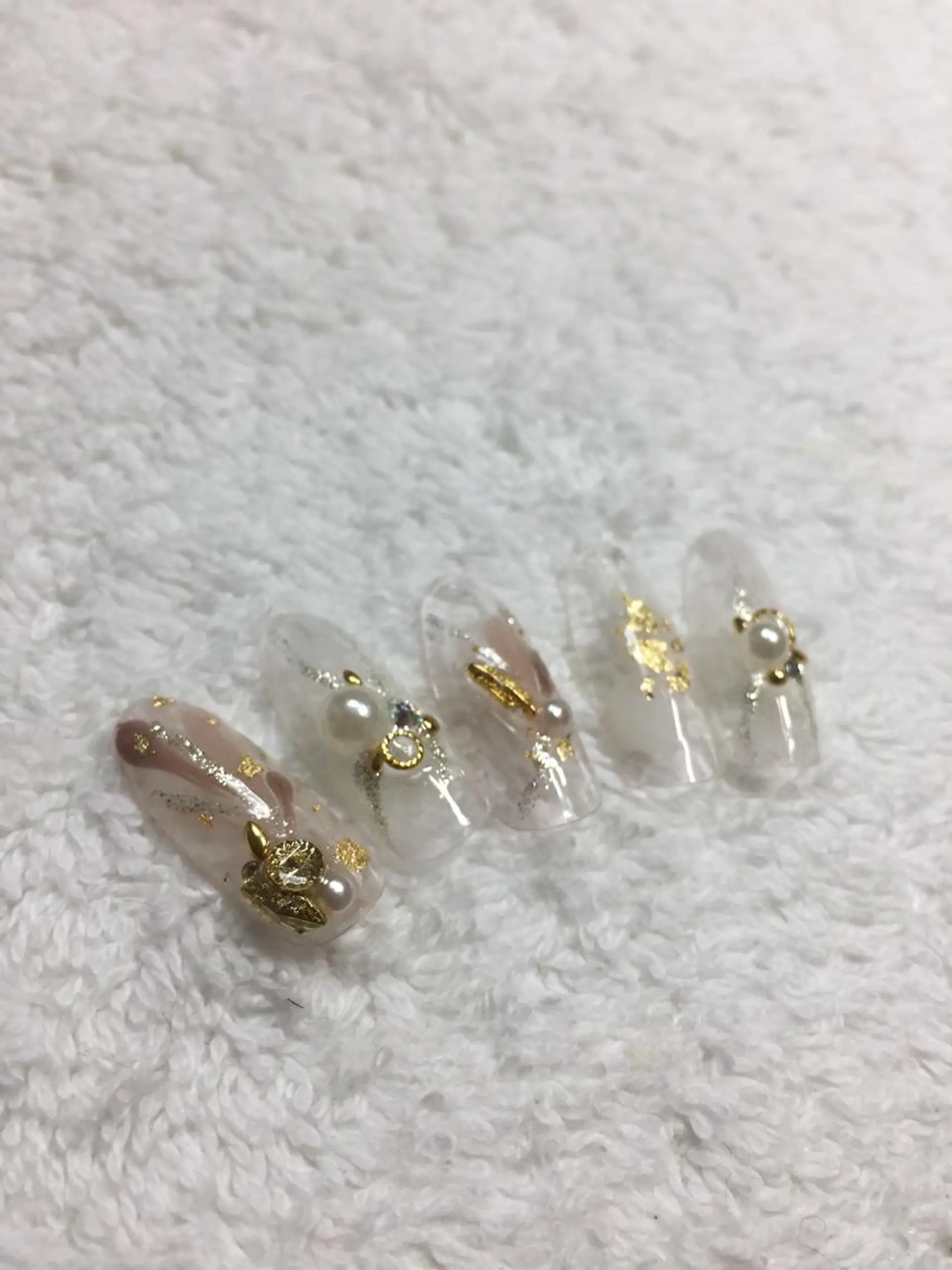 ロング カラー ネイル マツエク・マツパ ニュアンスネイル Greace la vie所属・Greace  la vieのネイルデザイン