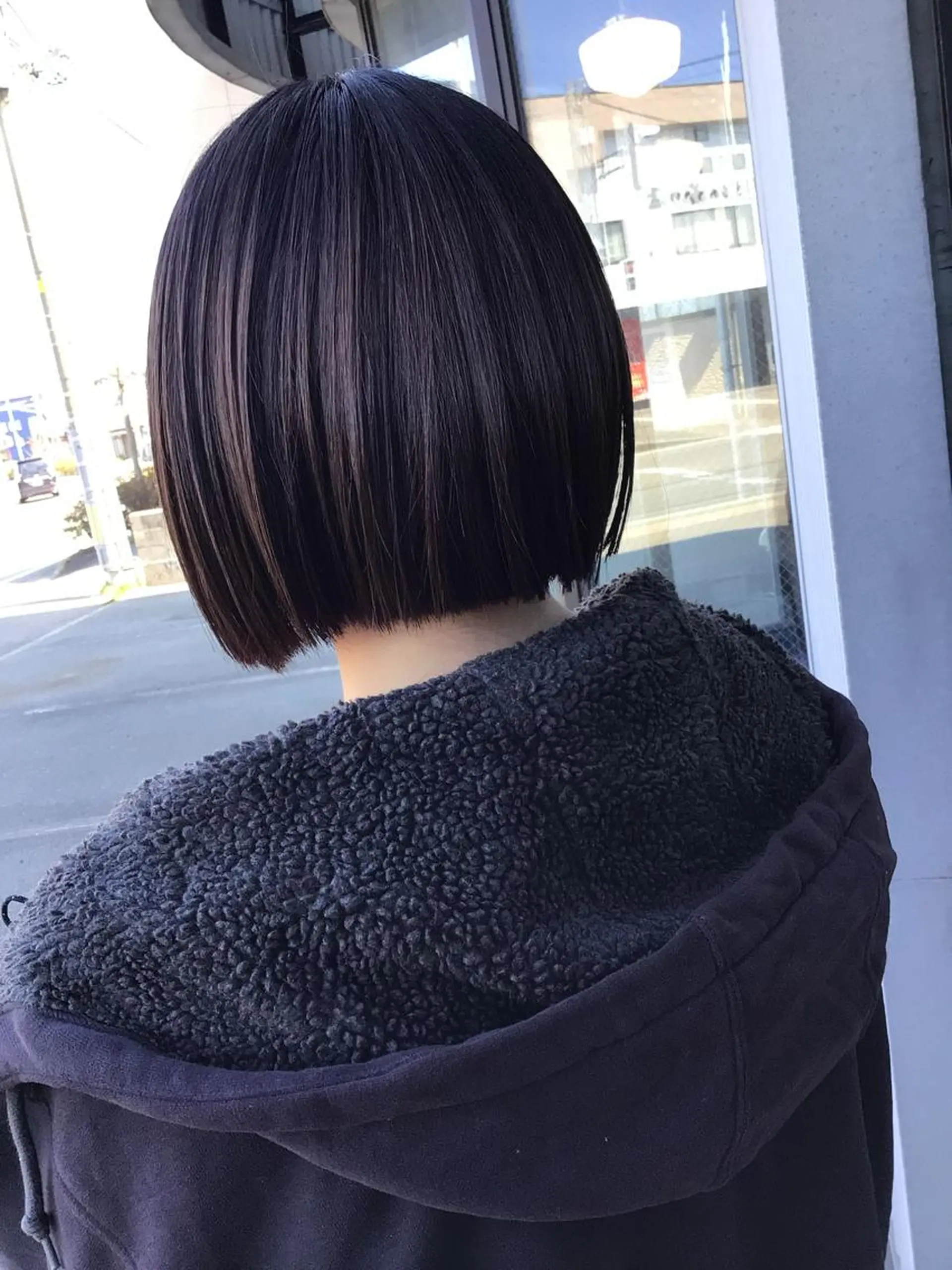 ショート 切りっぱなしボブ ボブ N° Elune MIYUUのヘアスタイル