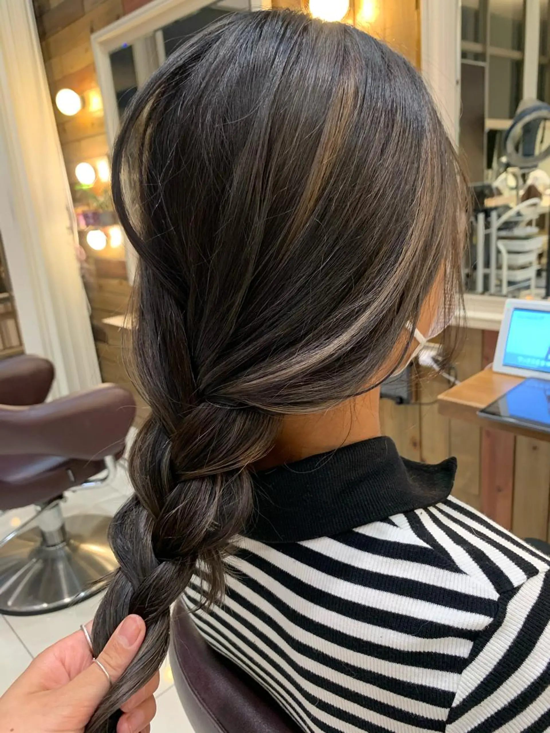 カラー ハイライトカラー ヘアカラー 黒田瀬奈/ボブ まろやかベージュのその他イメージ