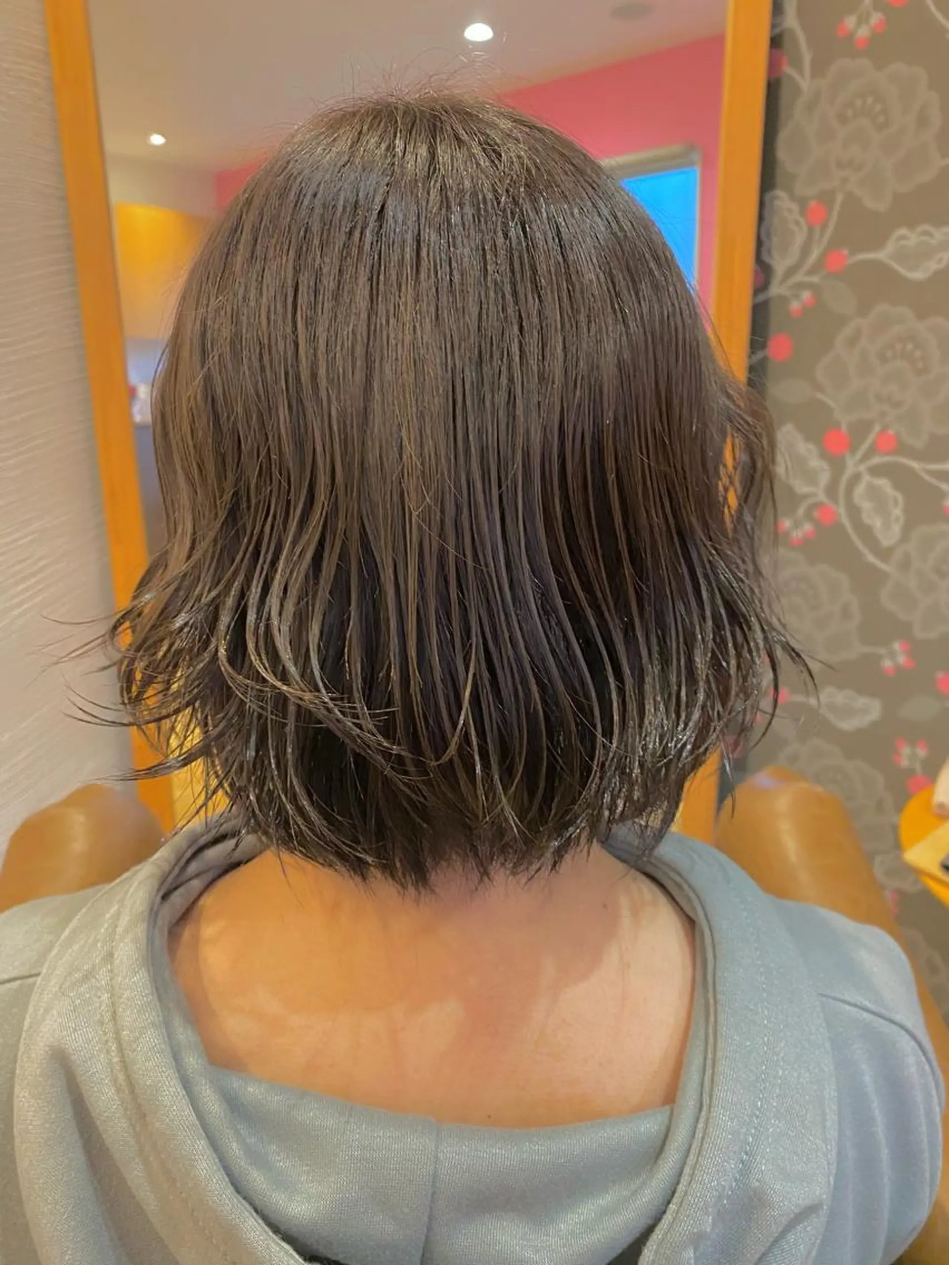 ミディアム カラー ヘアアレンジ Design Color🐰アユミのヘアスタイル