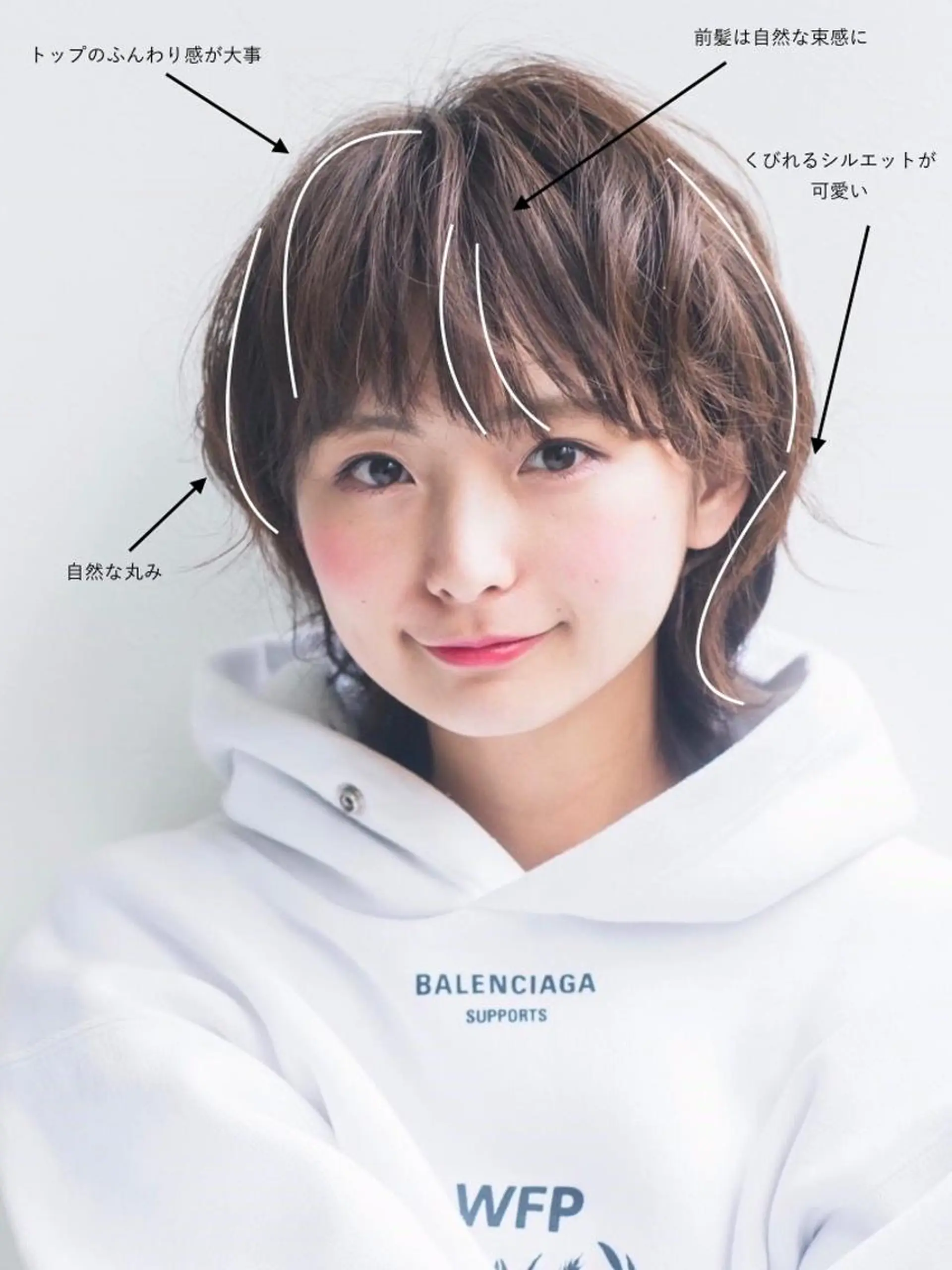 セミロング マーブル東京 三軒茶屋 美容室のヘアスタイル