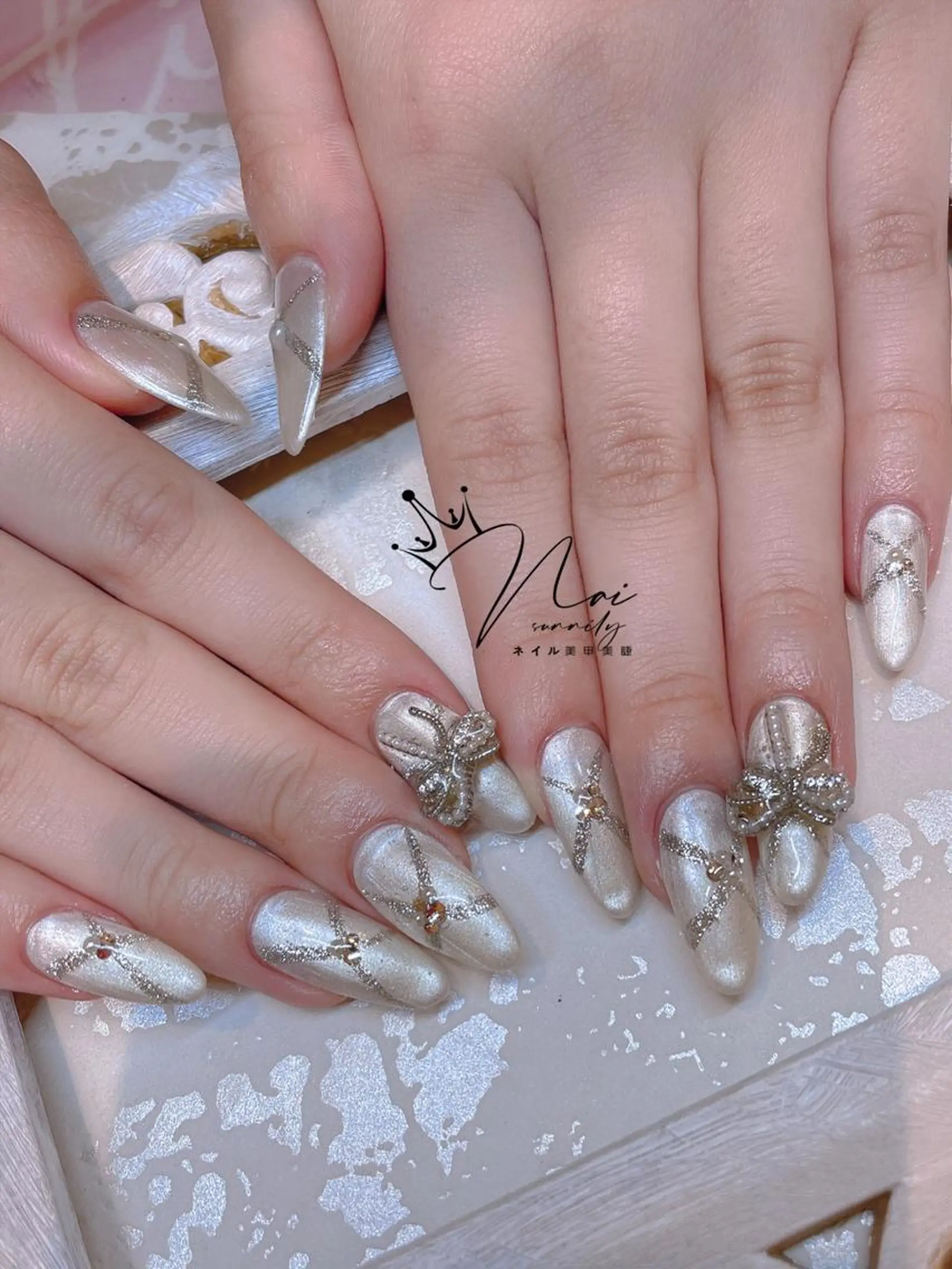 ネイル 長さだし専門店 M2 rikaのネイルデザイン