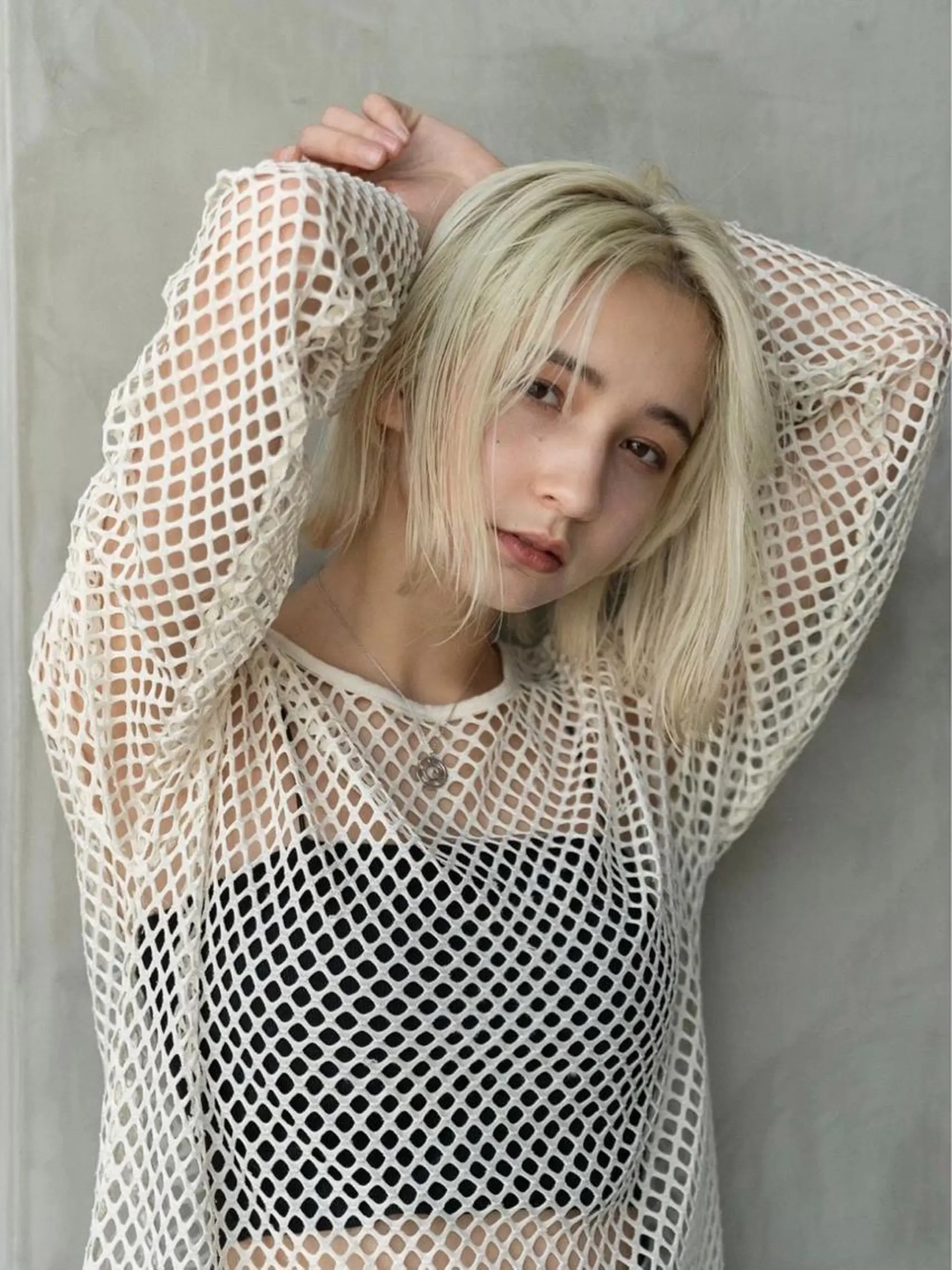 ミディアム カラー 韓国レイヤー🇰🇷 韓国研修◎渋谷カイトのヘアスタイル