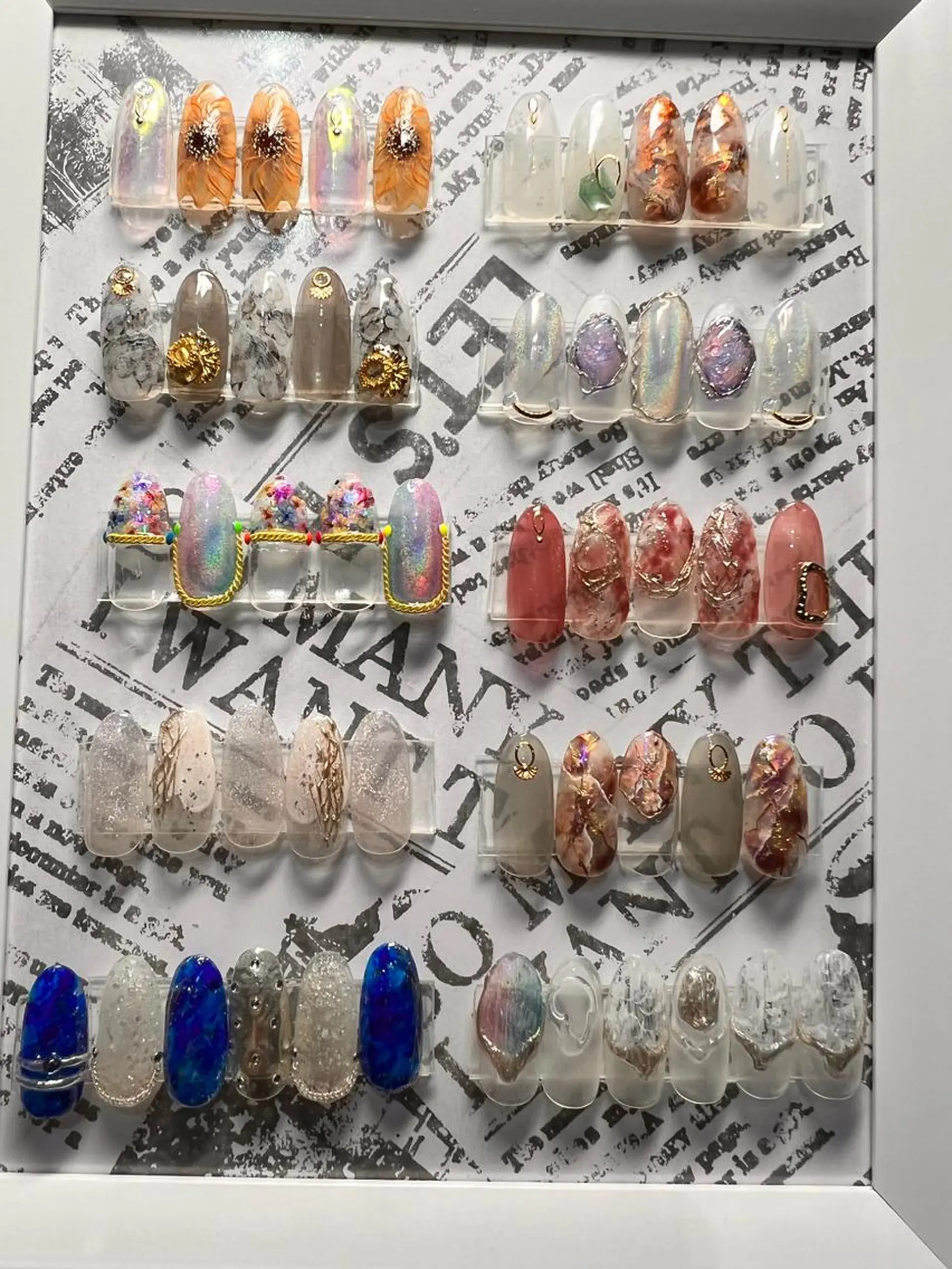 ネイル 夏ネイル ハンドネイル たきぐち みちこのネイルデザイン