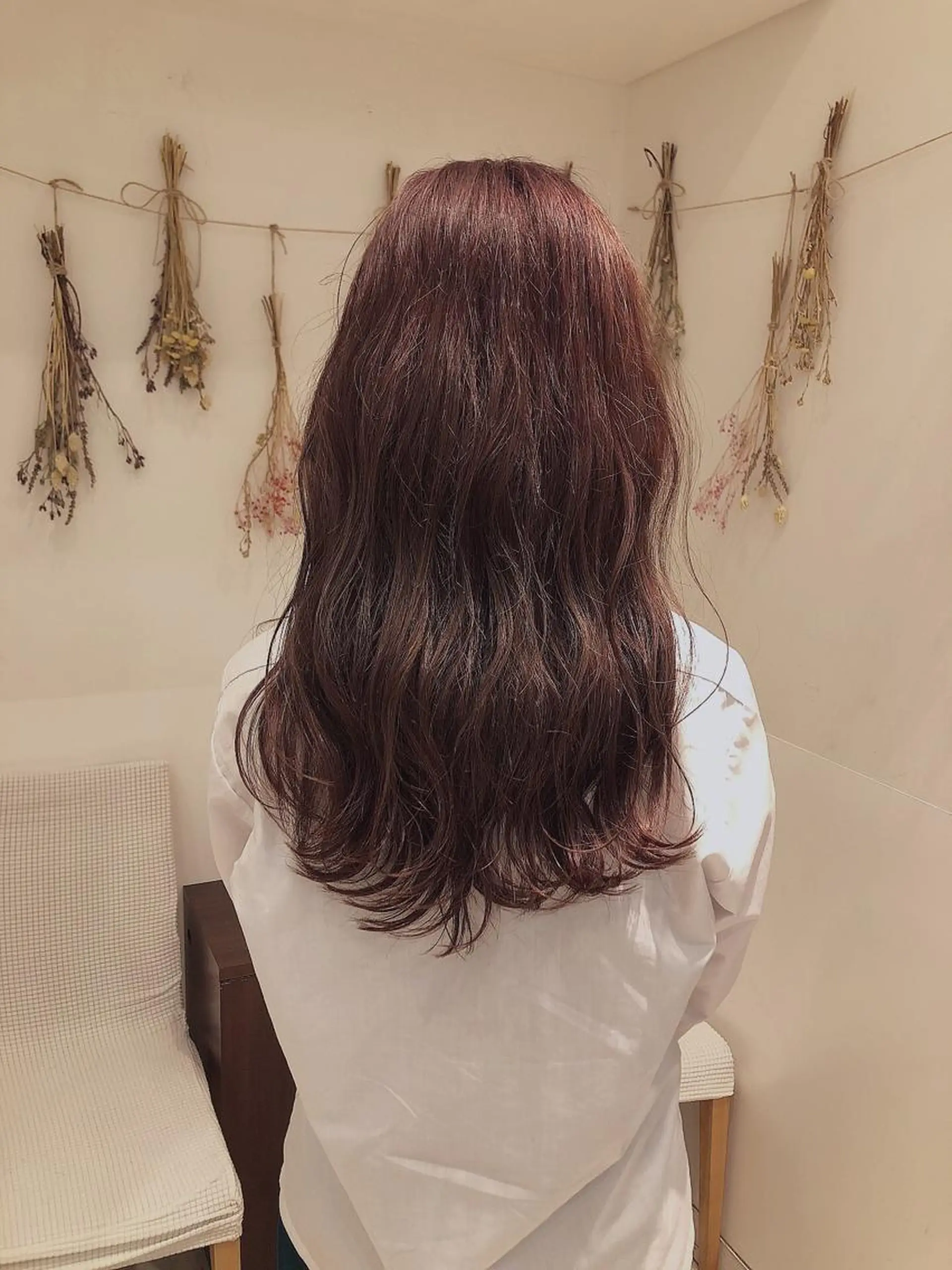 ロング カラー アッシュ ピンクカラー はだゆうき @hadadan08のヘアスタイル