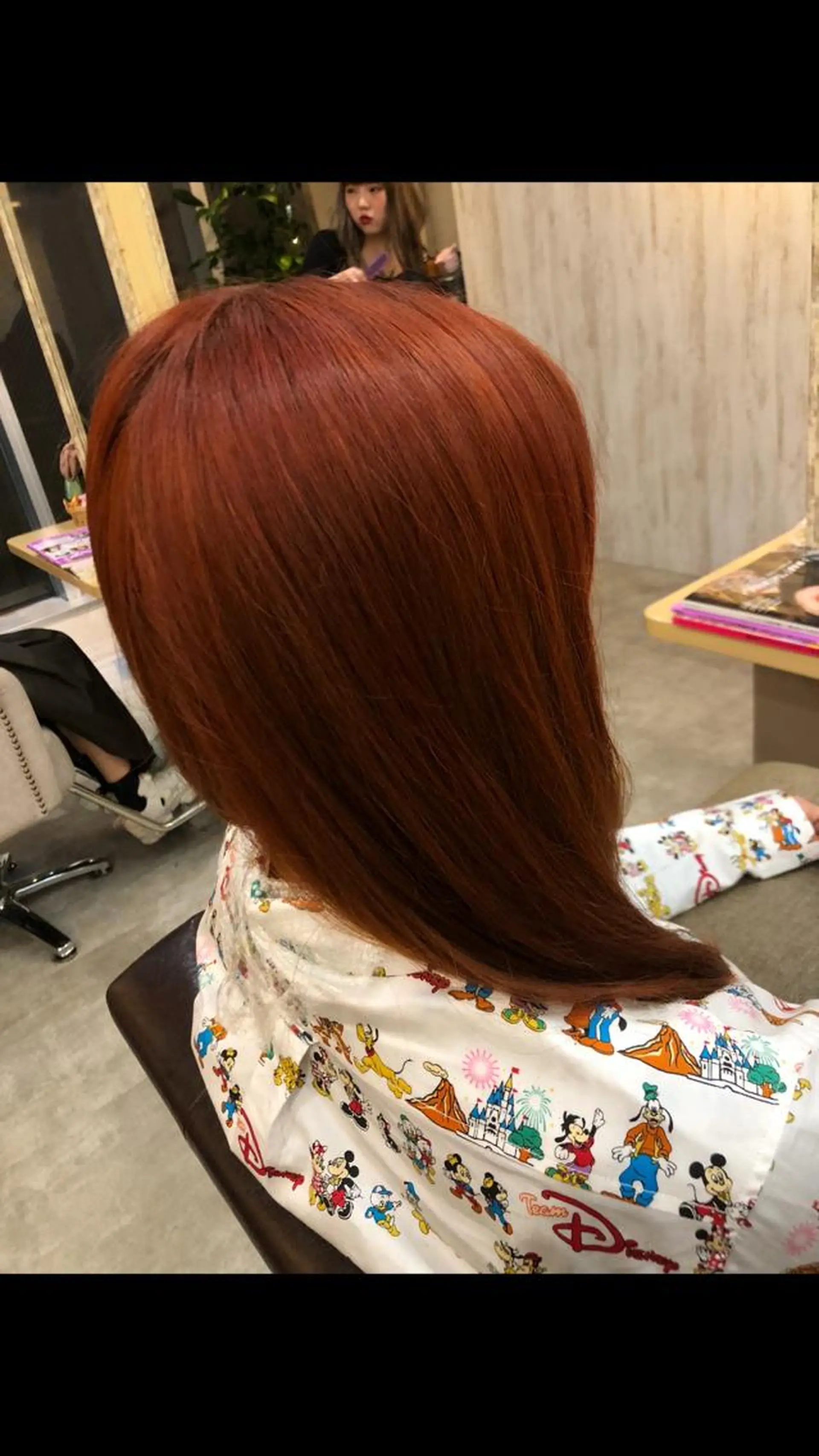 ミディアム カラー 縮毛矯正・髪質改善 人気No1🩶北島のヘアスタイル