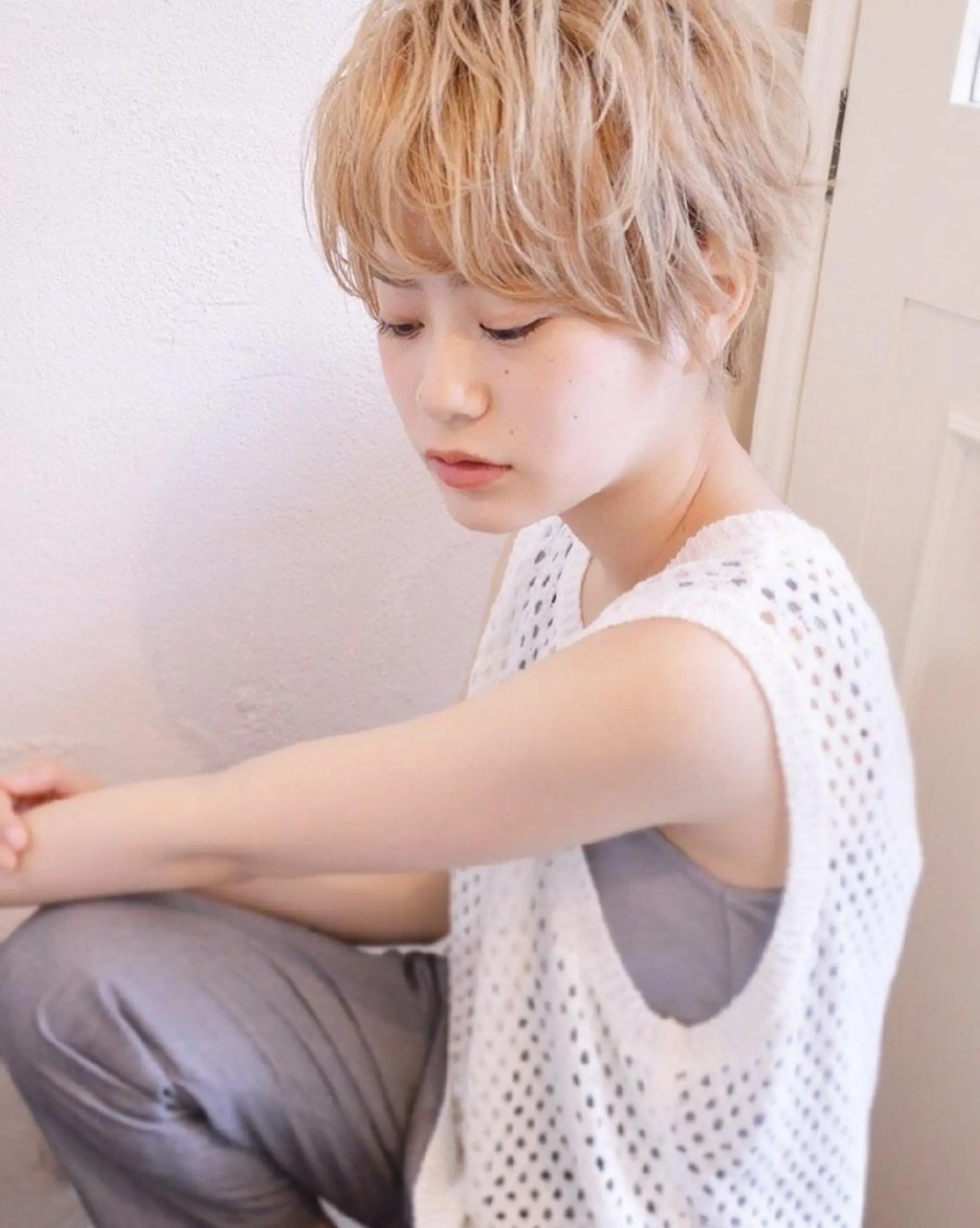 ショート カラー 小顔ショート✁ ⁂Yukari⁂のヘアスタイル