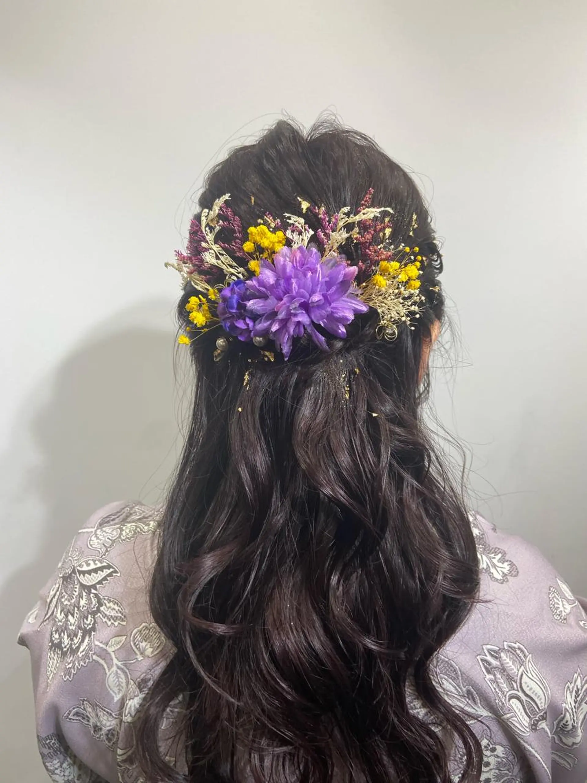 セミロング ヘアアレンジ 籾木 美優のヘアスタイル