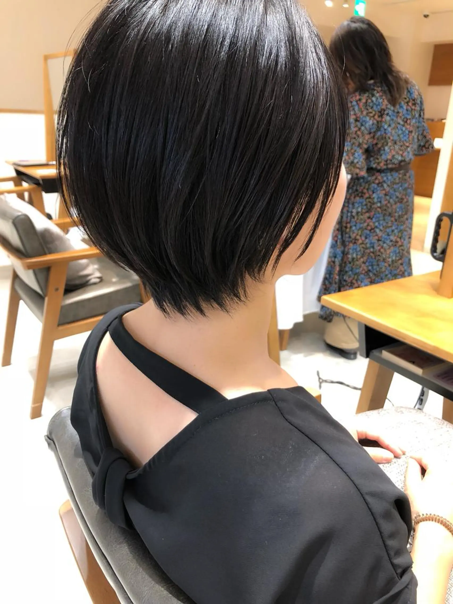 ショート カラー ショートヘア 小顔カット カット 高橋 昭雄のヘアスタイル