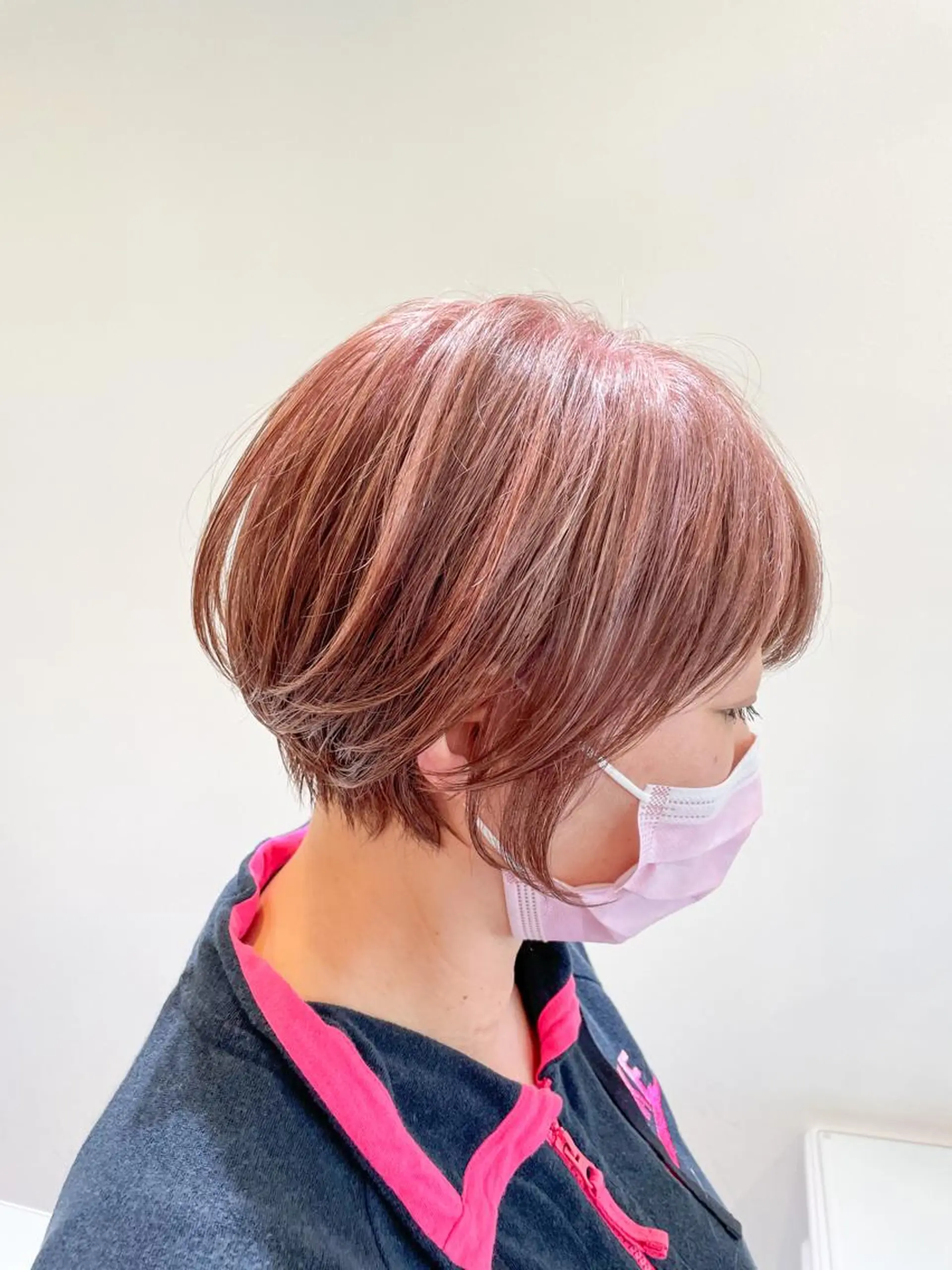 ショート カラー 似合わせスタイル 岡田勇哉のヘアスタイル