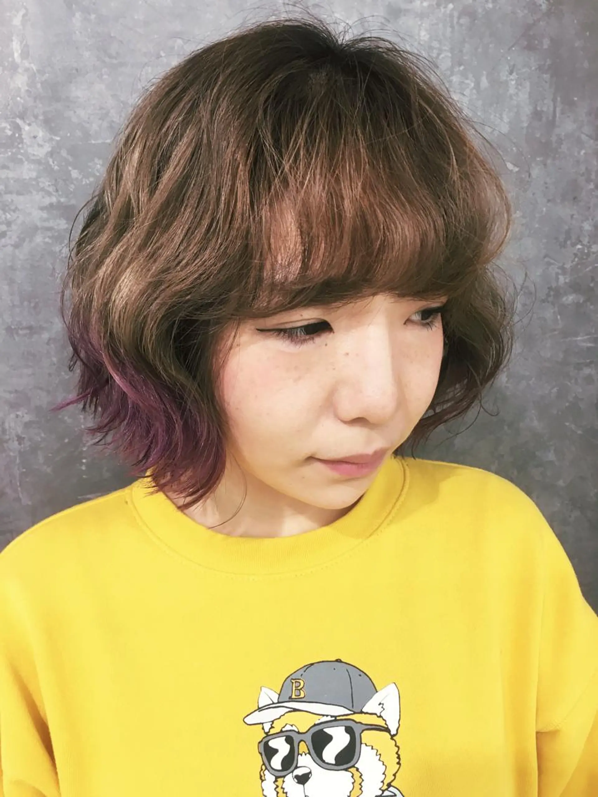 カラー ダブルカラー イルミナカラー ヘアカラー 2nd所属・🤍2nd🤍田所 美希のヘアスタイル