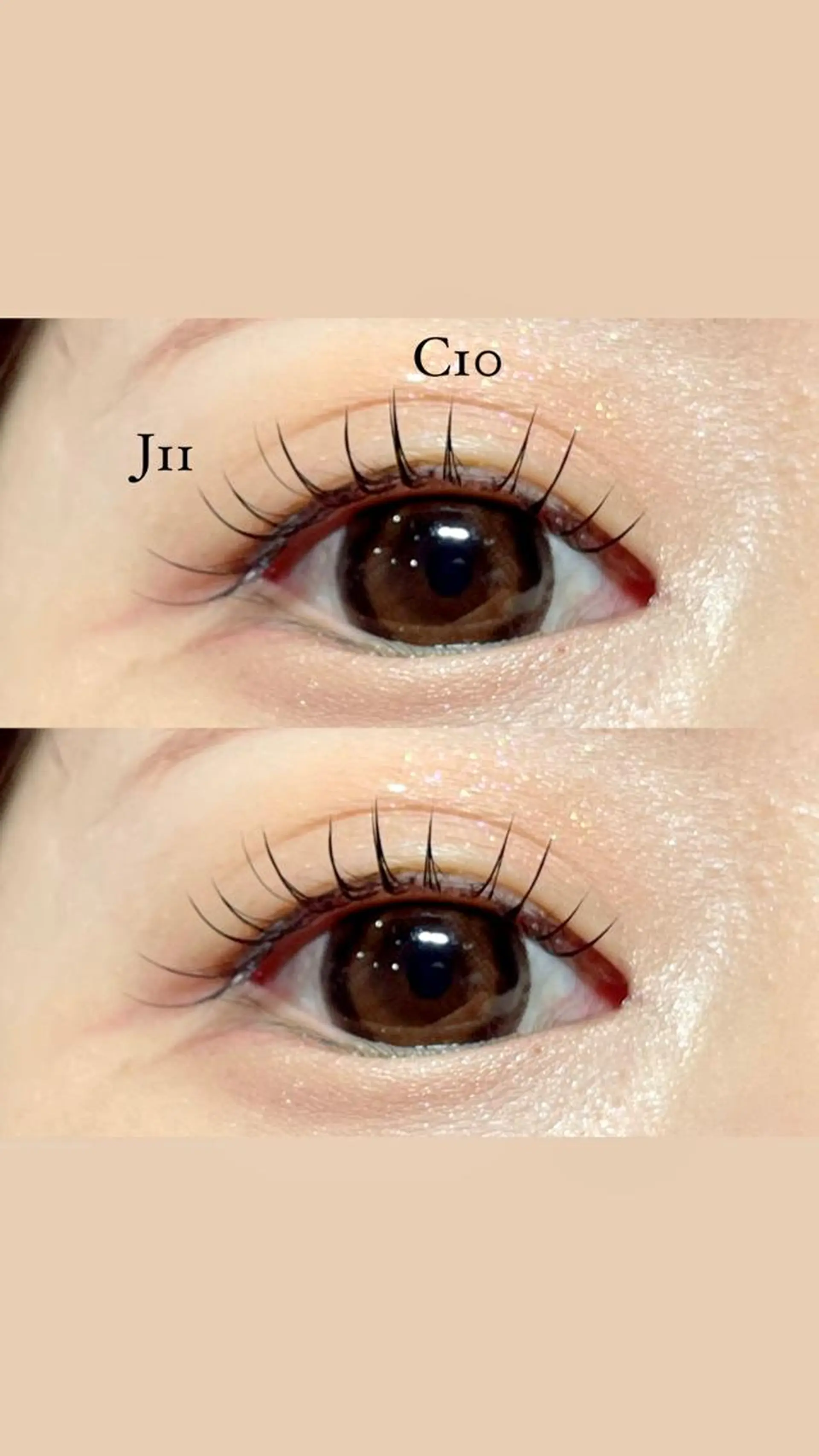 マツエク・マツパ フラットラッシュ ＋tico _ayanaのマツエク・マツパデザイン