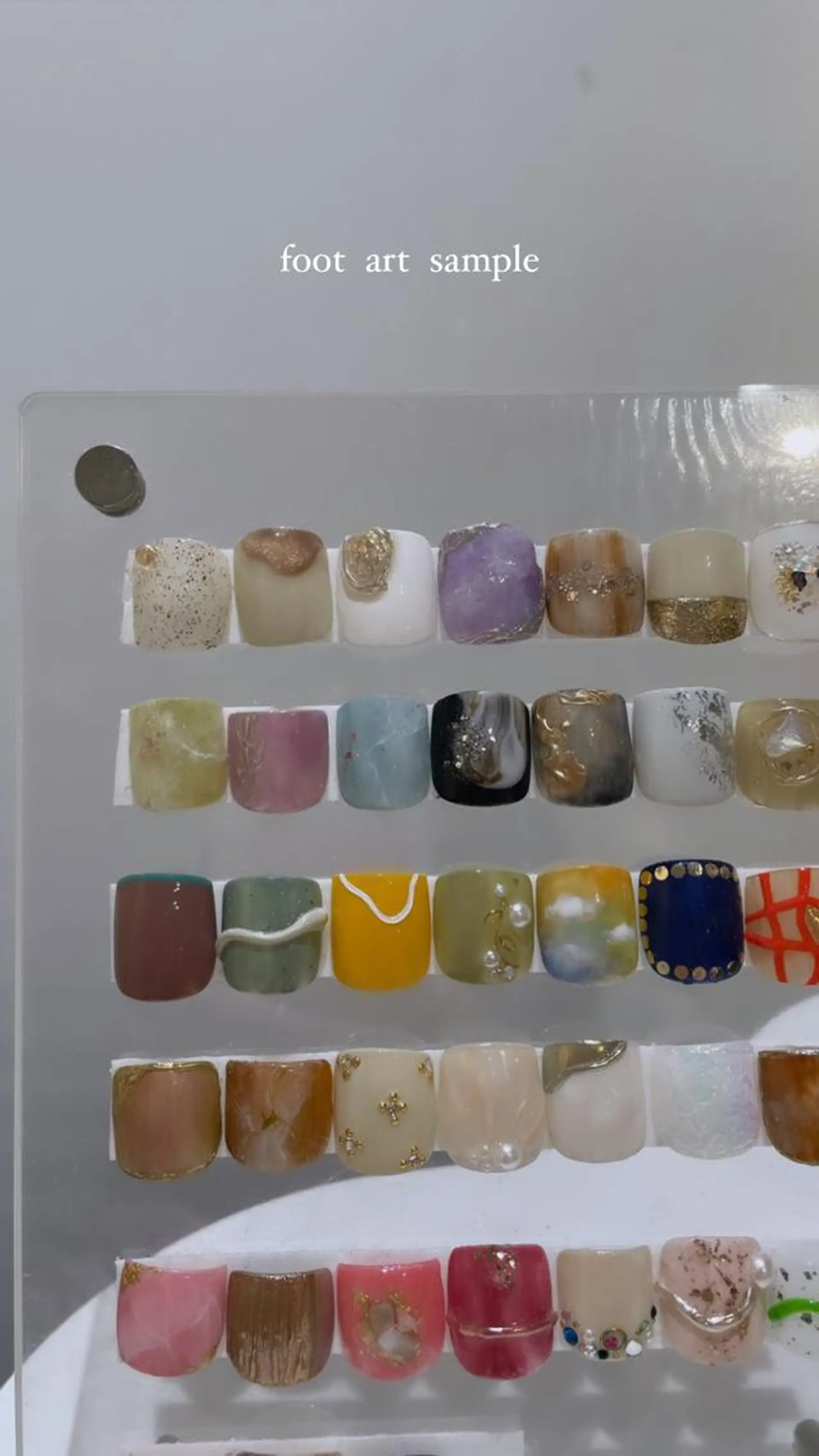 ネイル アートネイル フットネイル kim yuaのネイルデザイン