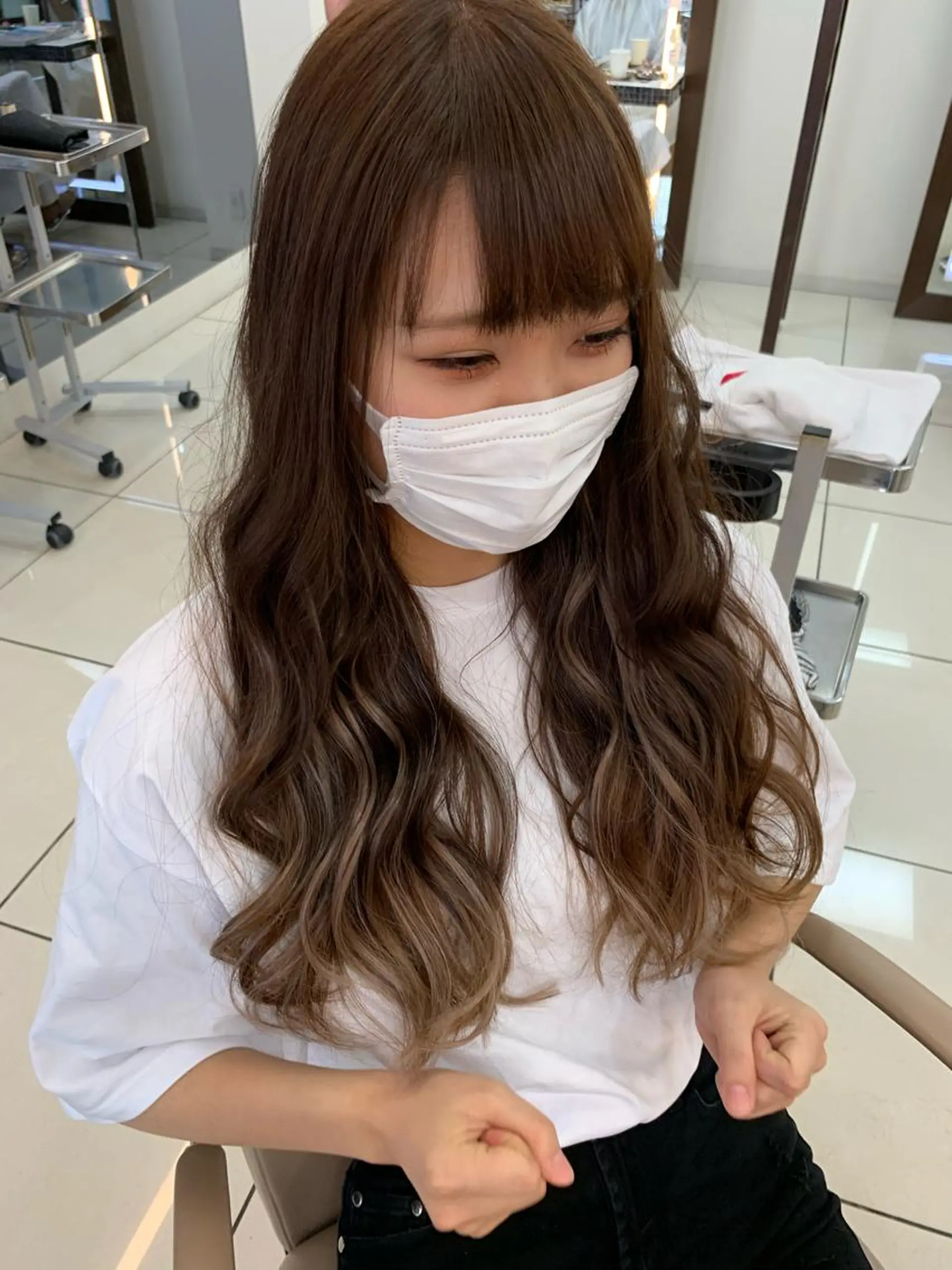 ロング カラー ママ美容師まつげ 🤍まき🤍のマツエク・マツパデザイン