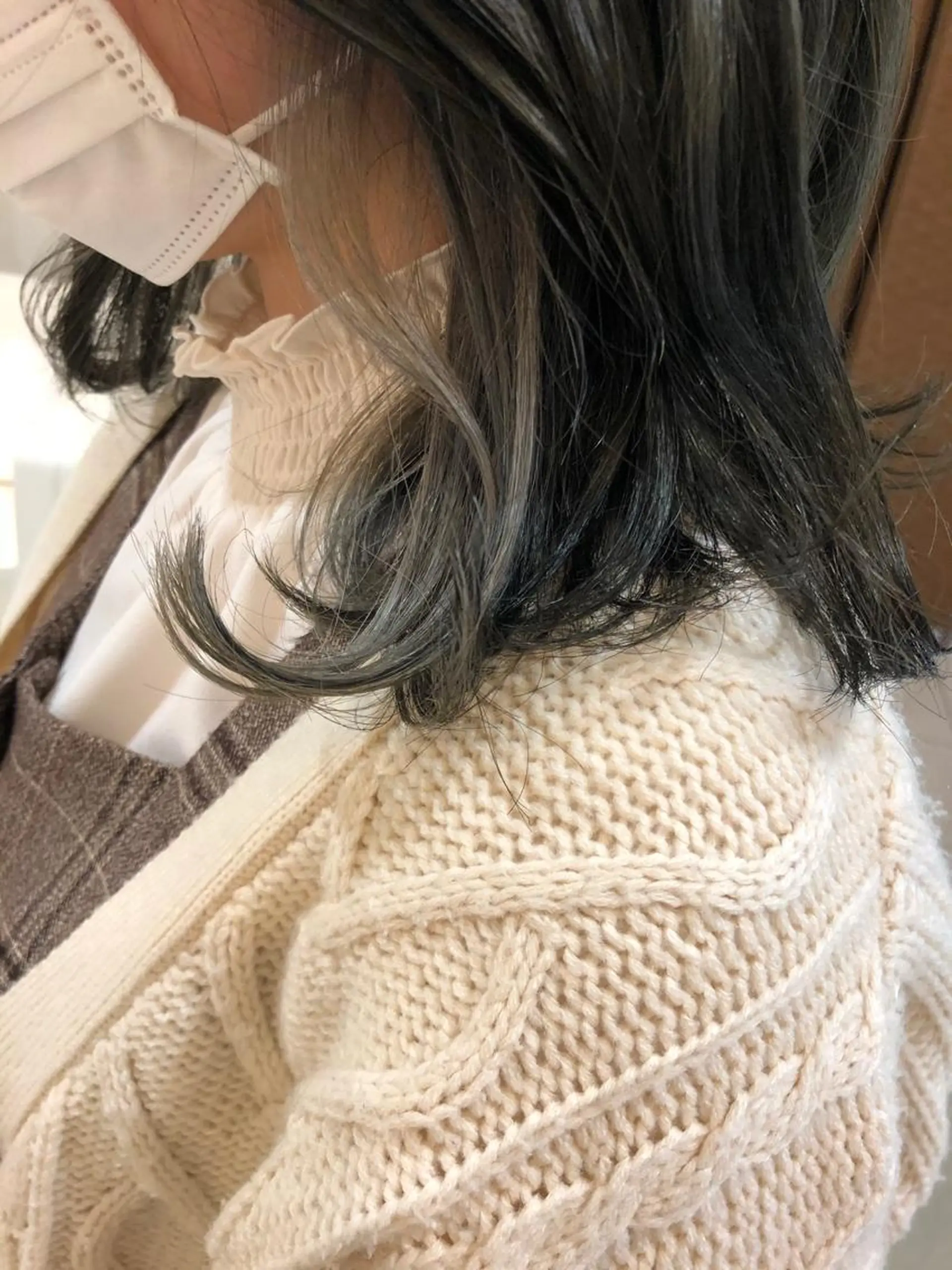 ミディアム カット ヘアカラー 松佐 ゆかりのヘアスタイル