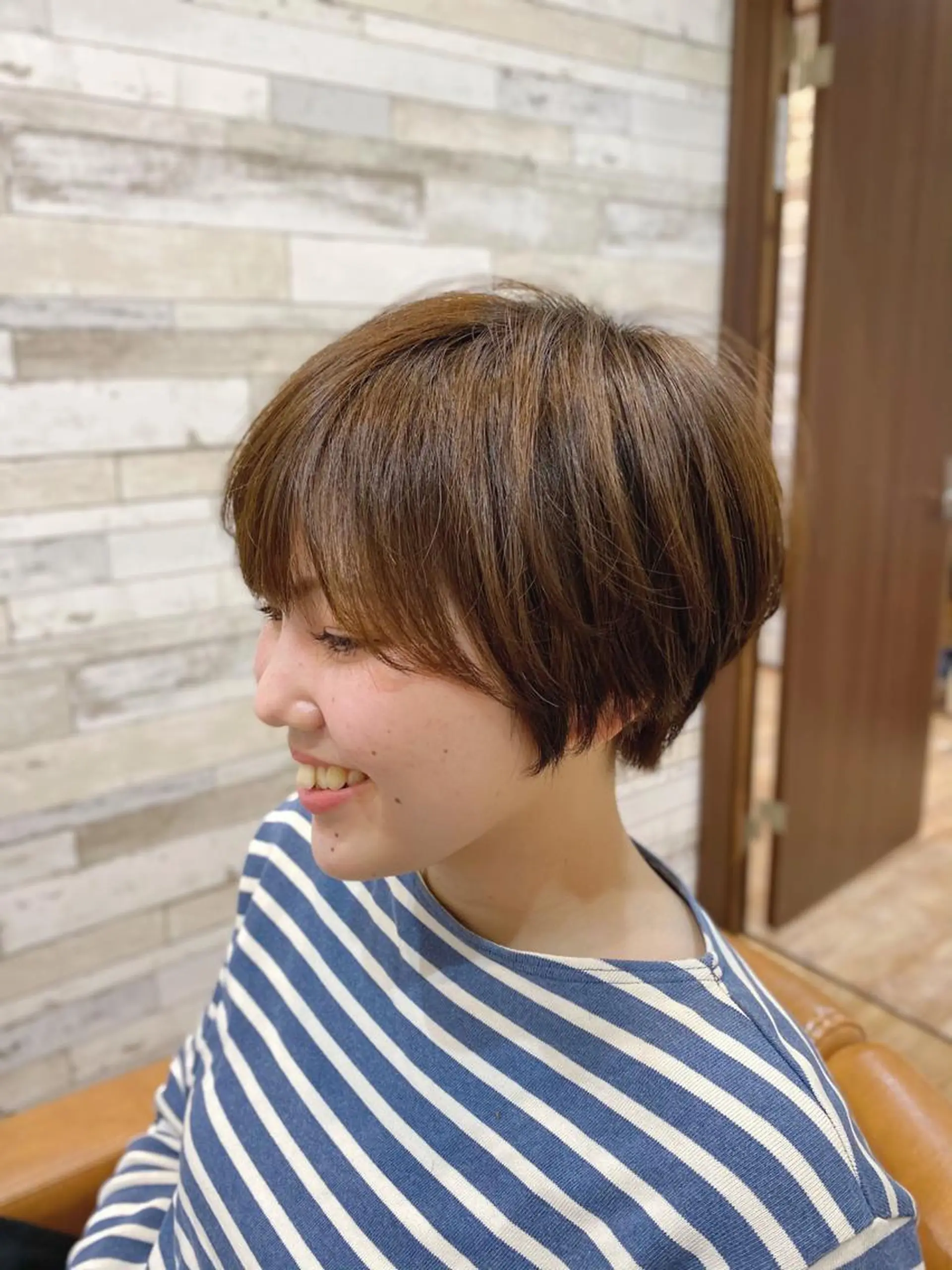 ショート アフロート福岡所属・大石 妃恵のヘアスタイル