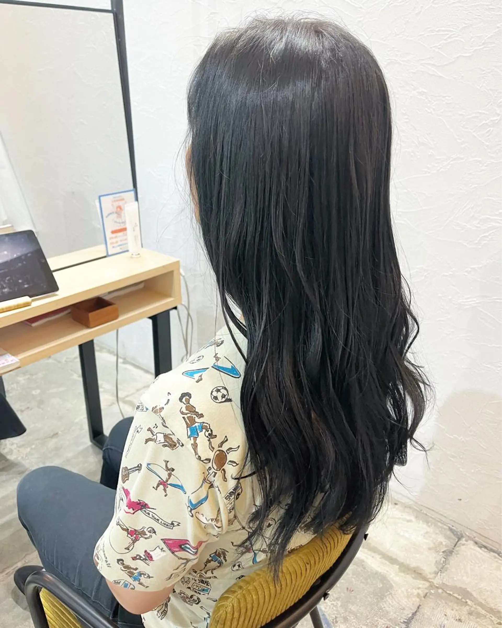 ロング カラー ブリーチ グレージュ ブリーチなしカラー A･One  青山店所属・🦎今川 かりん🦎のヘアスタイル