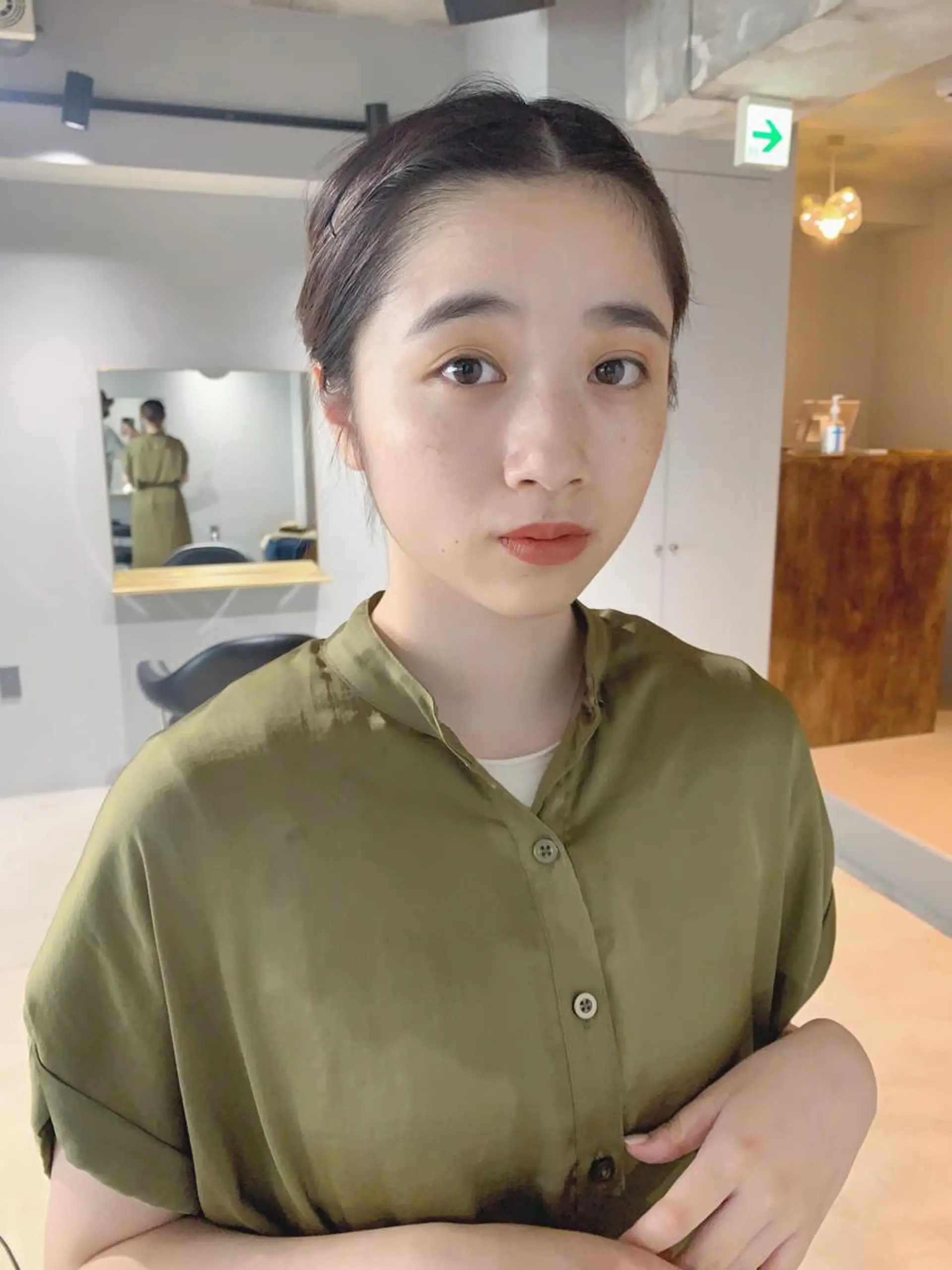 ショート カラー ボブパーマコテ巻き風 パーマNo1深江秀平のヘアスタイル