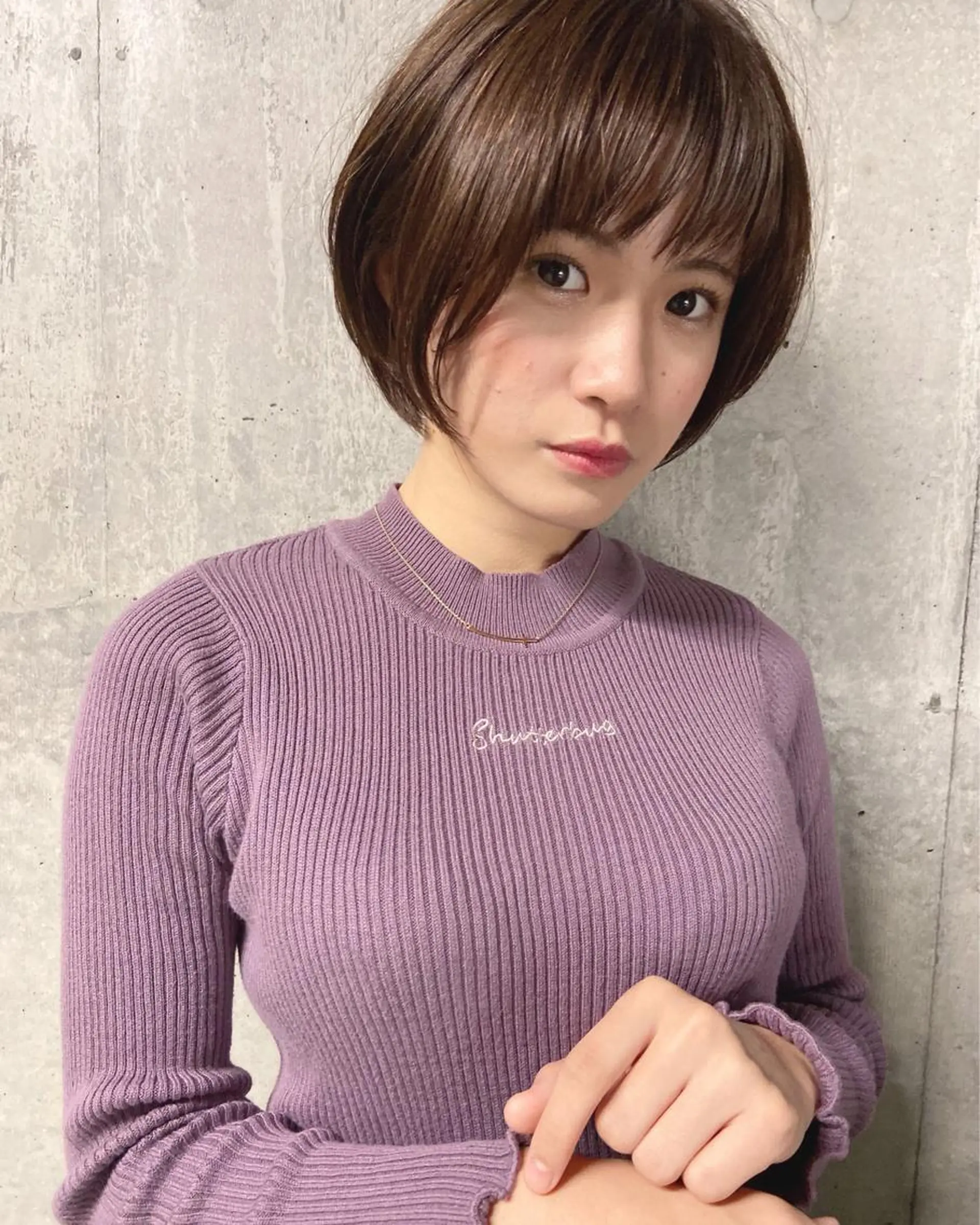 ショート ボブ カット ヘアカラー トリートメント マーゴ  by ガーデン浦和 margaux by garden所属・ヒラヤマ ユウスケのヘアスタイル