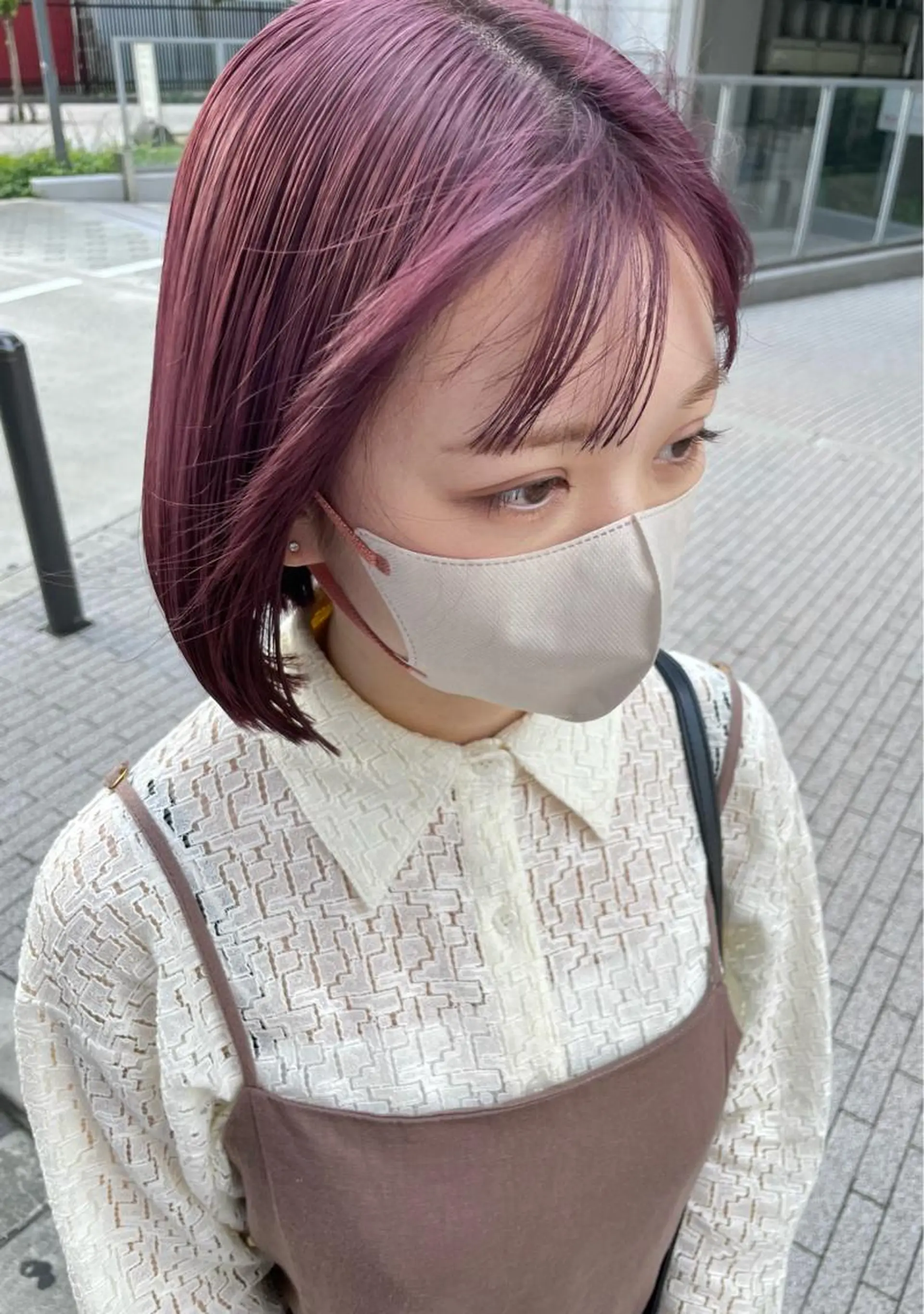 カラー ハイトーンカラー カット 🔥ボブ／レイヤー／ shingoのヘアスタイル