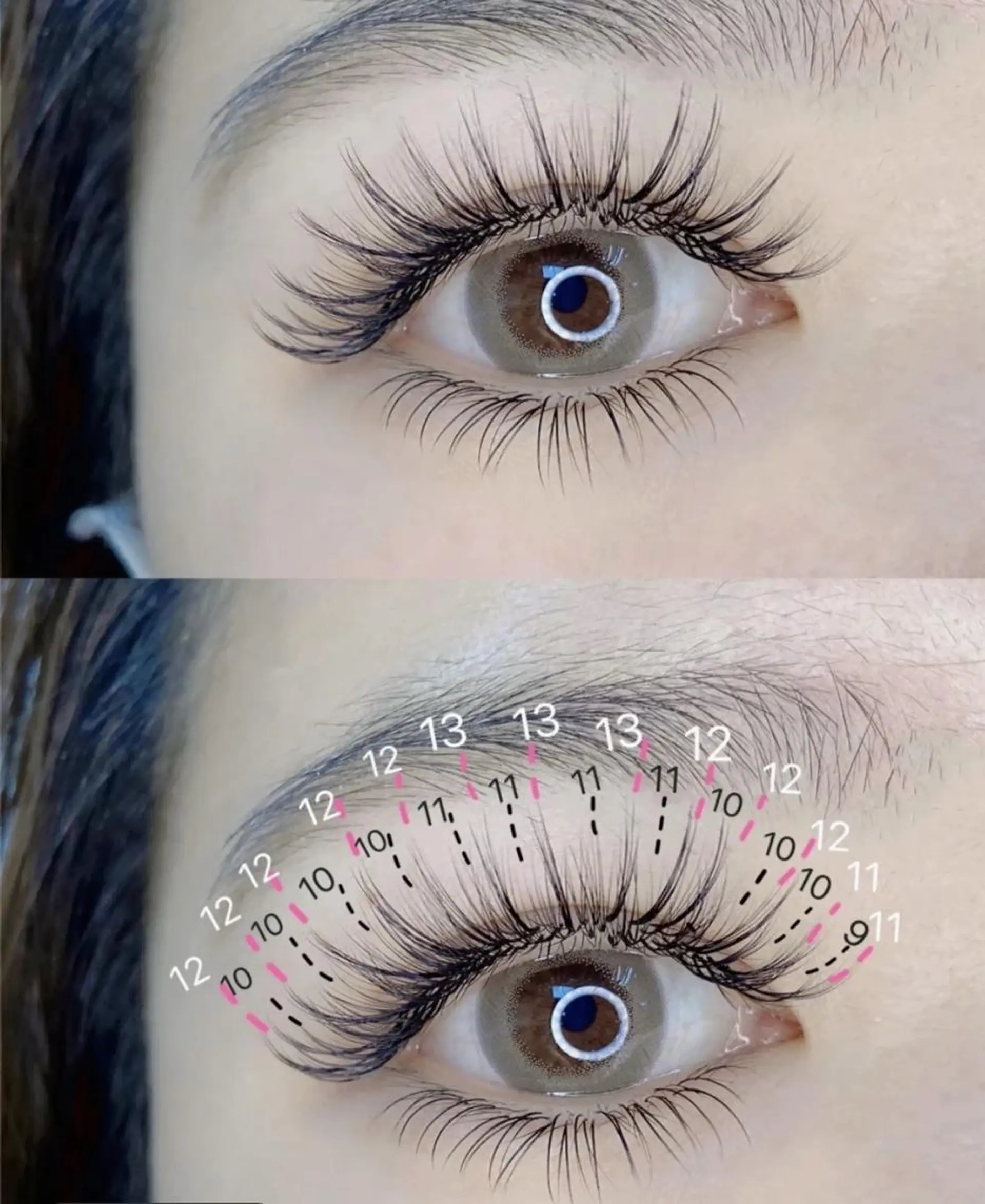 マツエク・マツパ Cute B e au t yのマツエク・マツパデザイン