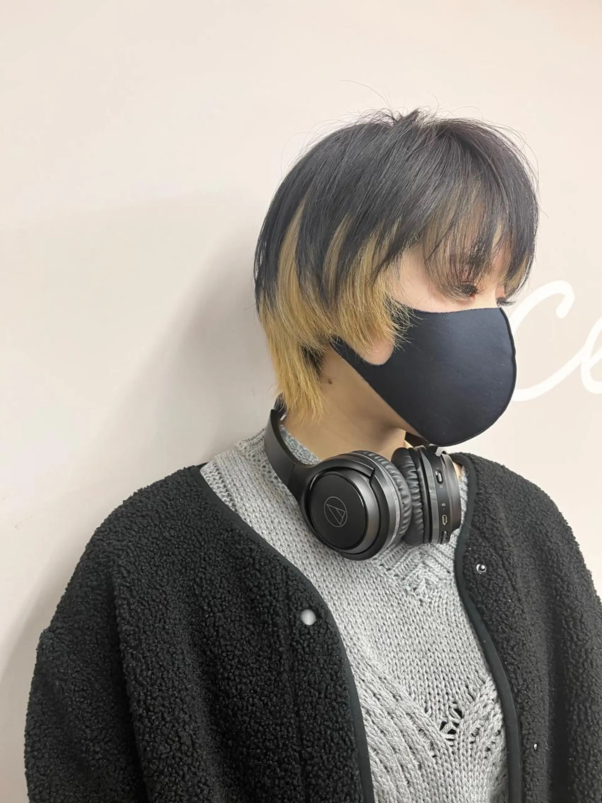 ショート カラー ウルフカット SALOWIN神戸三宮店所属・【美髪を叶える】中谷 彰宏（アキ)のヘアスタイル