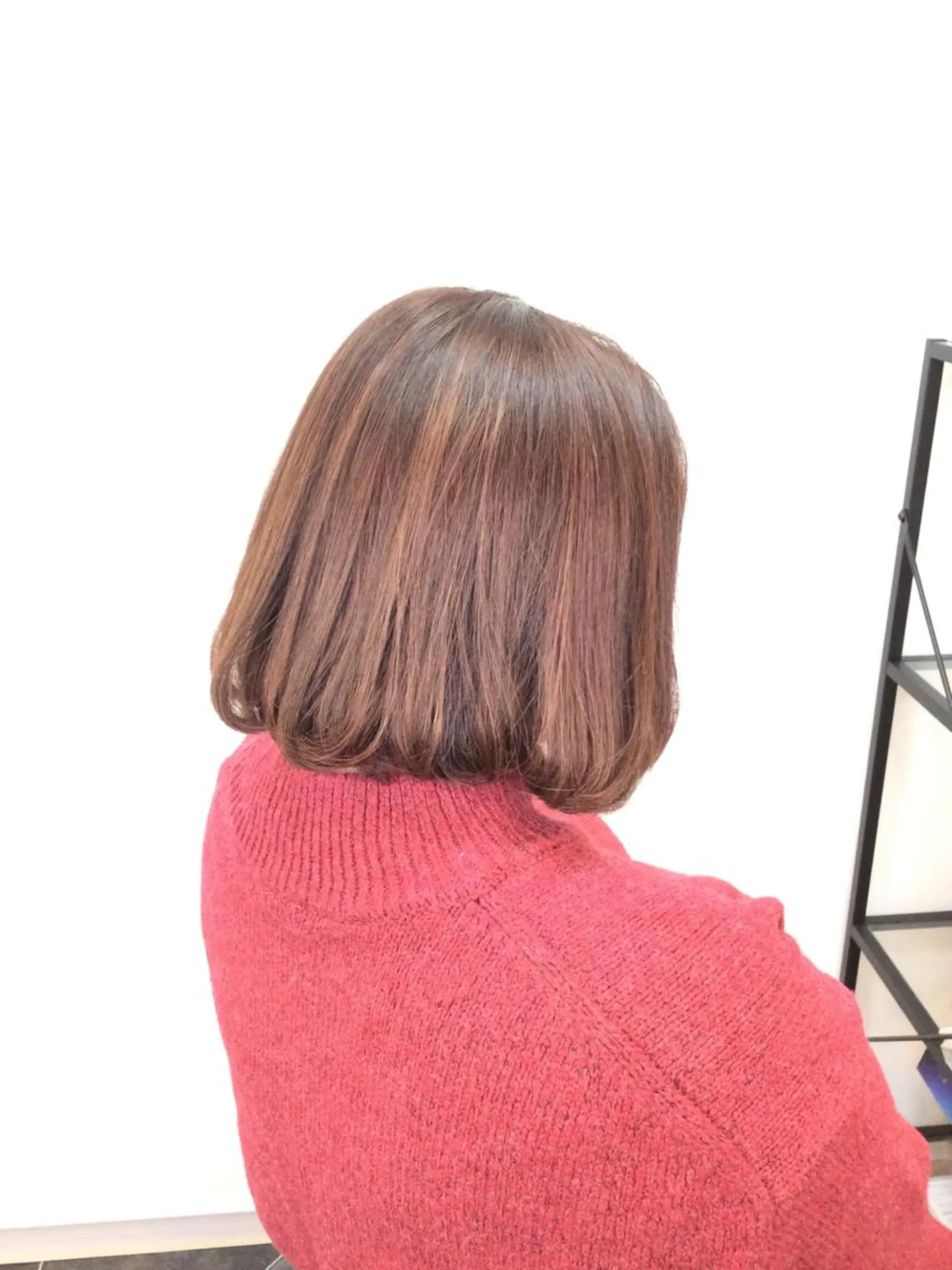 ミディアム カラー Annon プライベートサロンのヘアスタイル