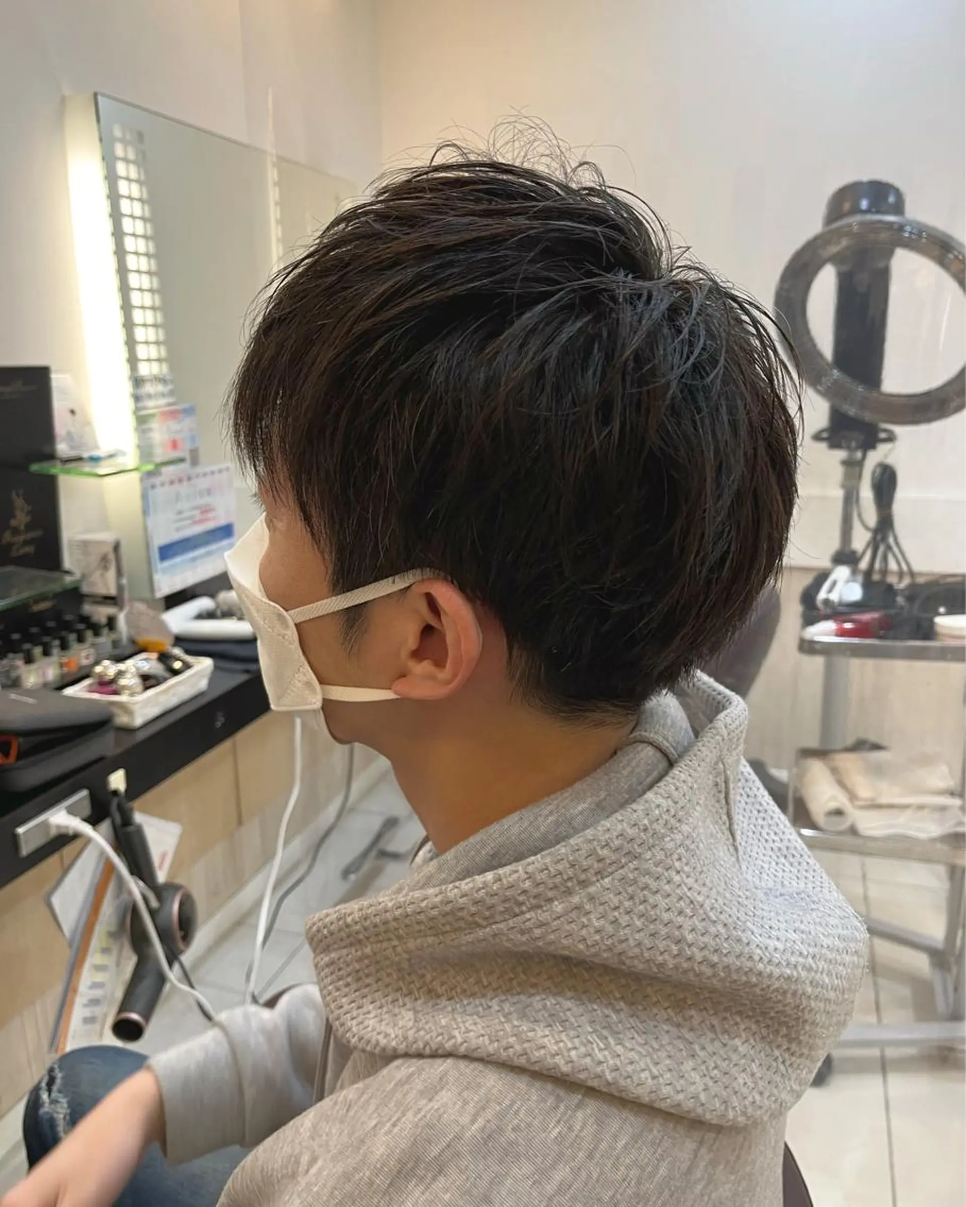 ショート メンズ カット トータルビューティー K:R鶴川のヘアスタイル