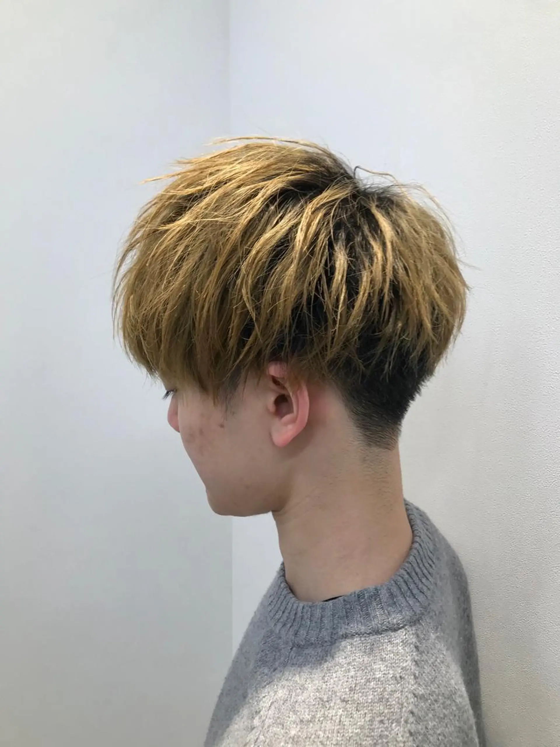 ショート カラー メンズ ショートヘア相談所✨ 澤里大のヘアスタイル