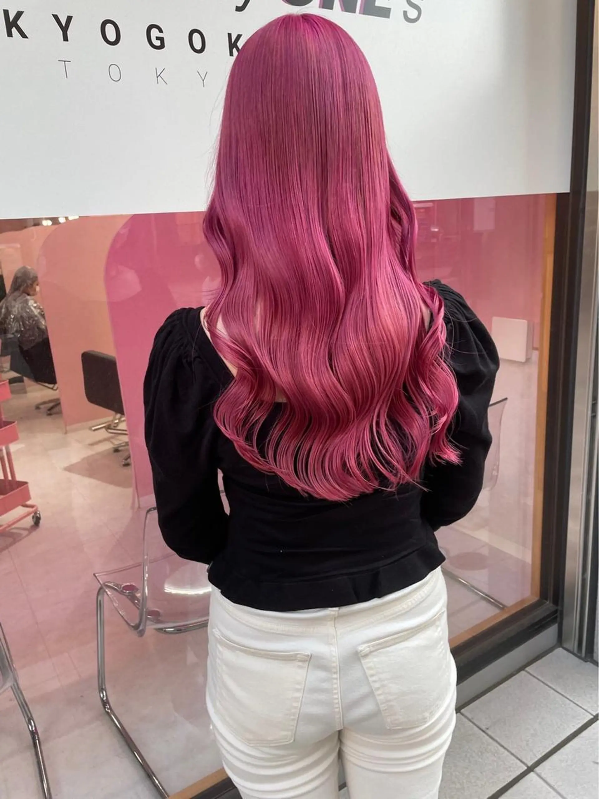 ロング カラー ブリーチ ハイトーンカラー 外国人風カラー 韓国風ヘア ロング メンズ特化/パーマ/ 骨格矯正カット/真人のヘアスタイル