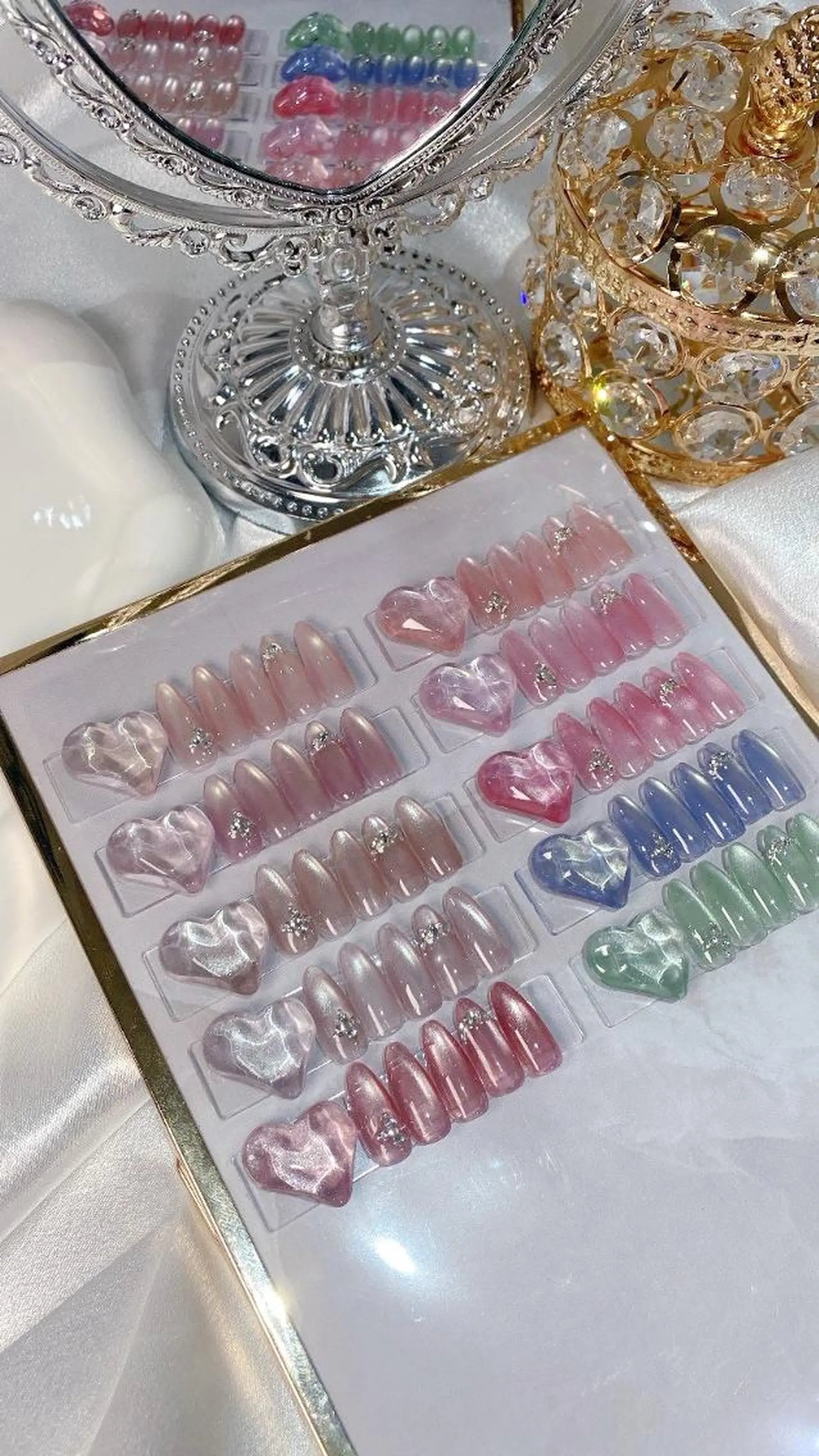 ネイル マグネットネイル ハンドネイル 💎ネイル マジック💎のネイルデザイン