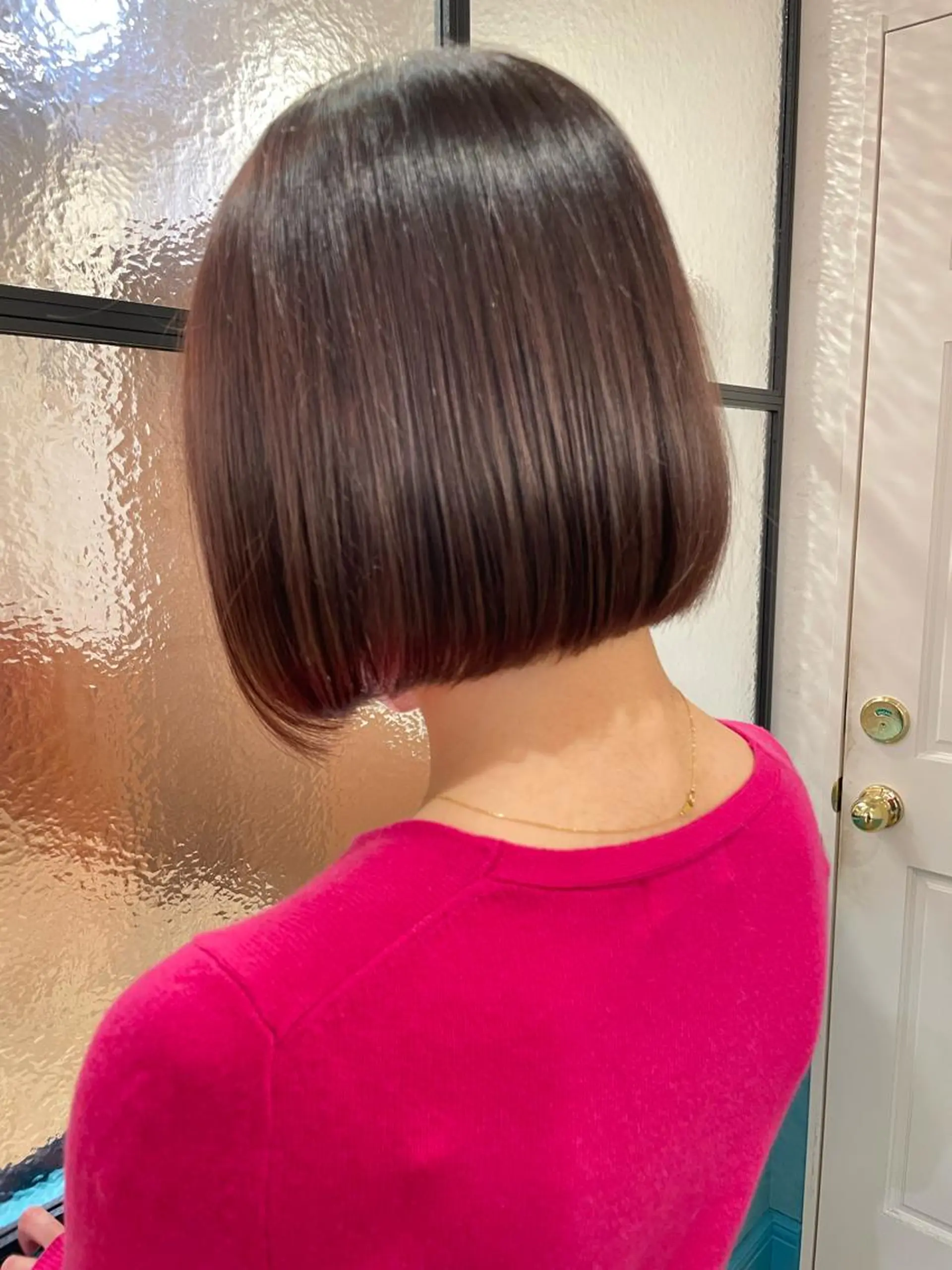 ショート カラー カット ヘアカラー トリートメント 縮毛/ショート/ ボブ/レイヤー/小原のヘアスタイル