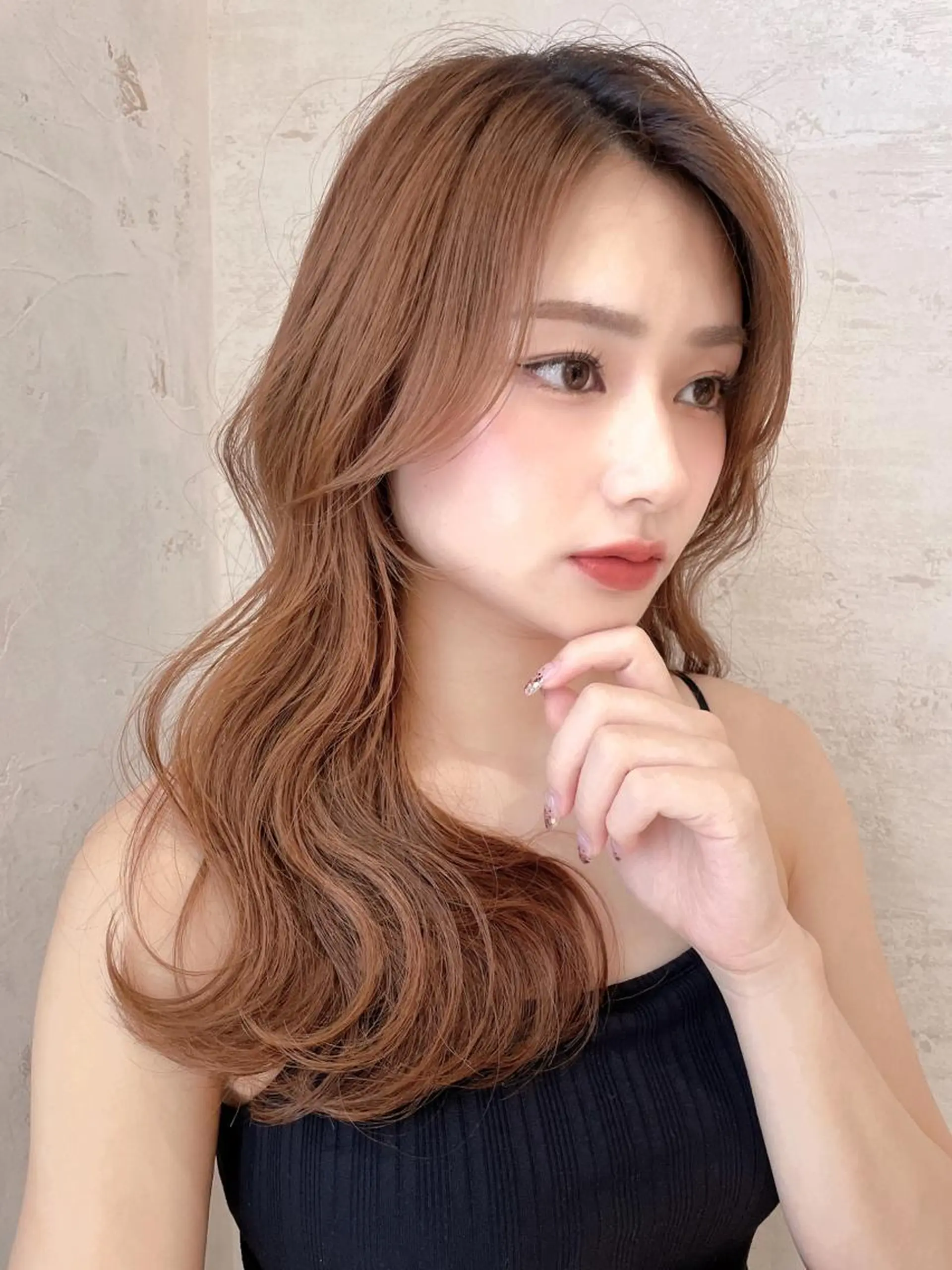 ロング カラー バレイヤージュ ブリーチ ケアブリーチ ダブルカラー ハイライトカラー 美髪/カラー 美容院🌈渡辺隼也のヘアスタイル