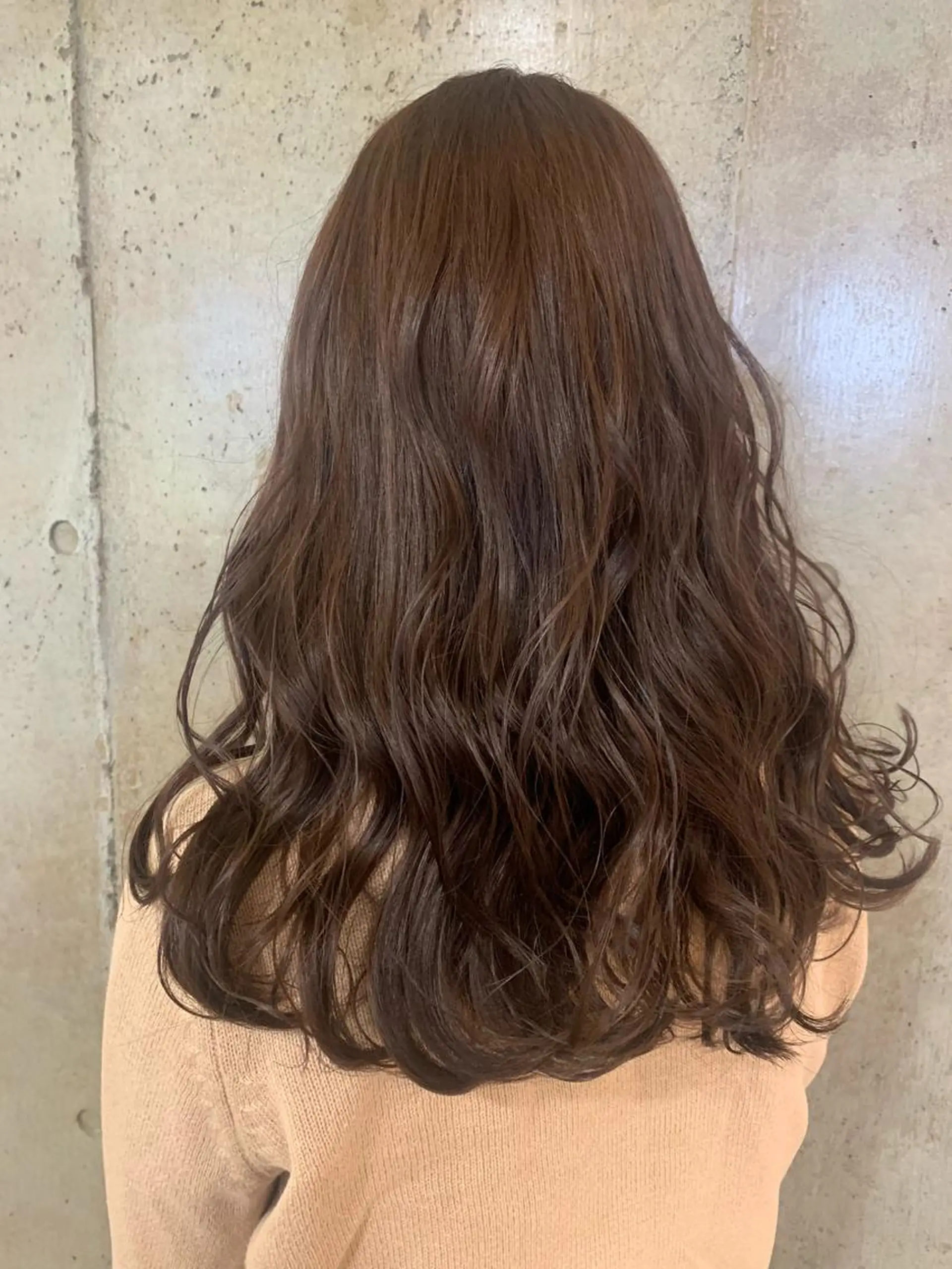 ロング ヘアカラー トリートメント ヘッドスパ 近 紗理奈のヘアスタイル