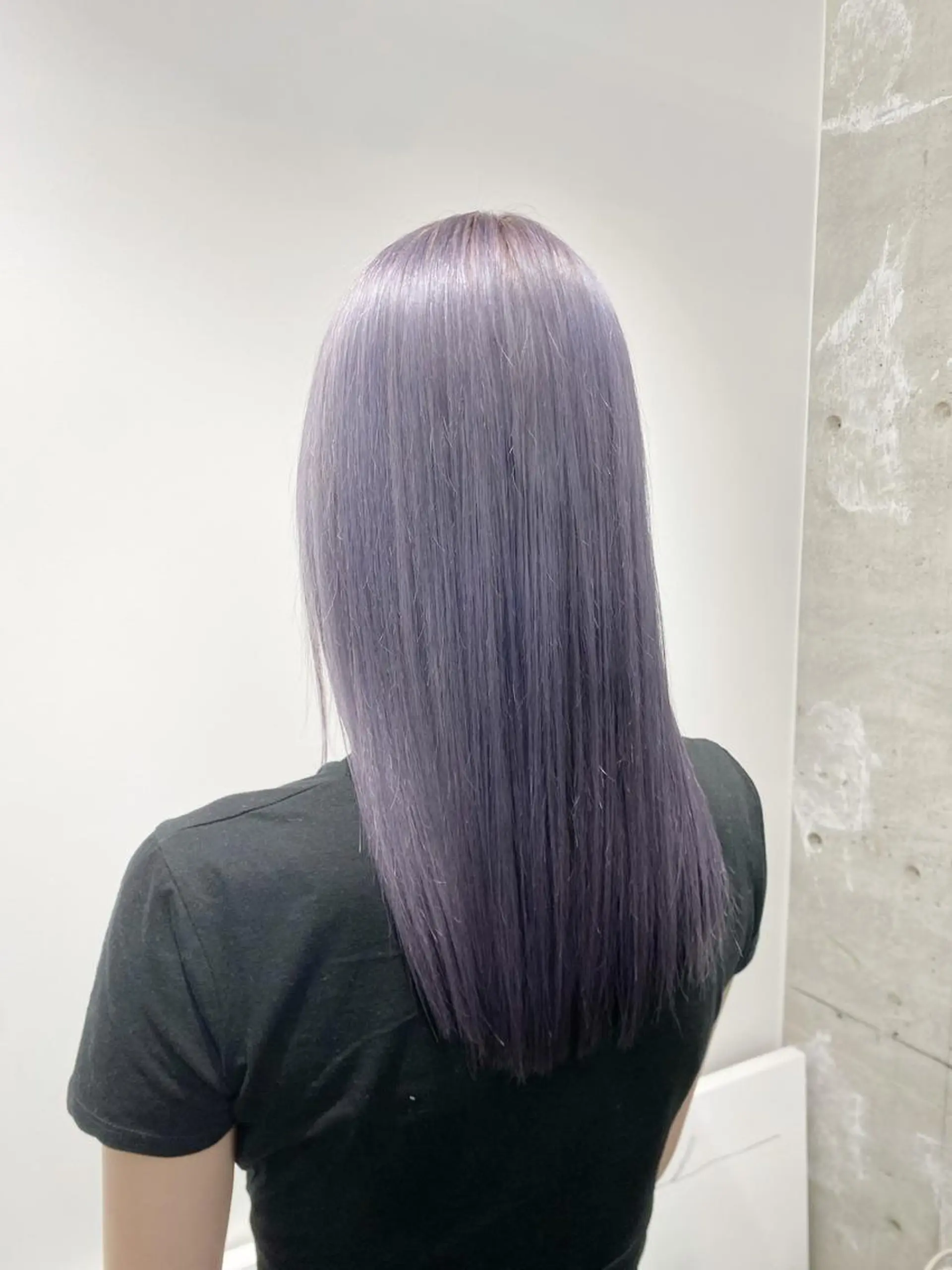 カラー ハイトーンカラー ラベンダーカラー NUMBER 天王寺YUYAのヘアスタイル