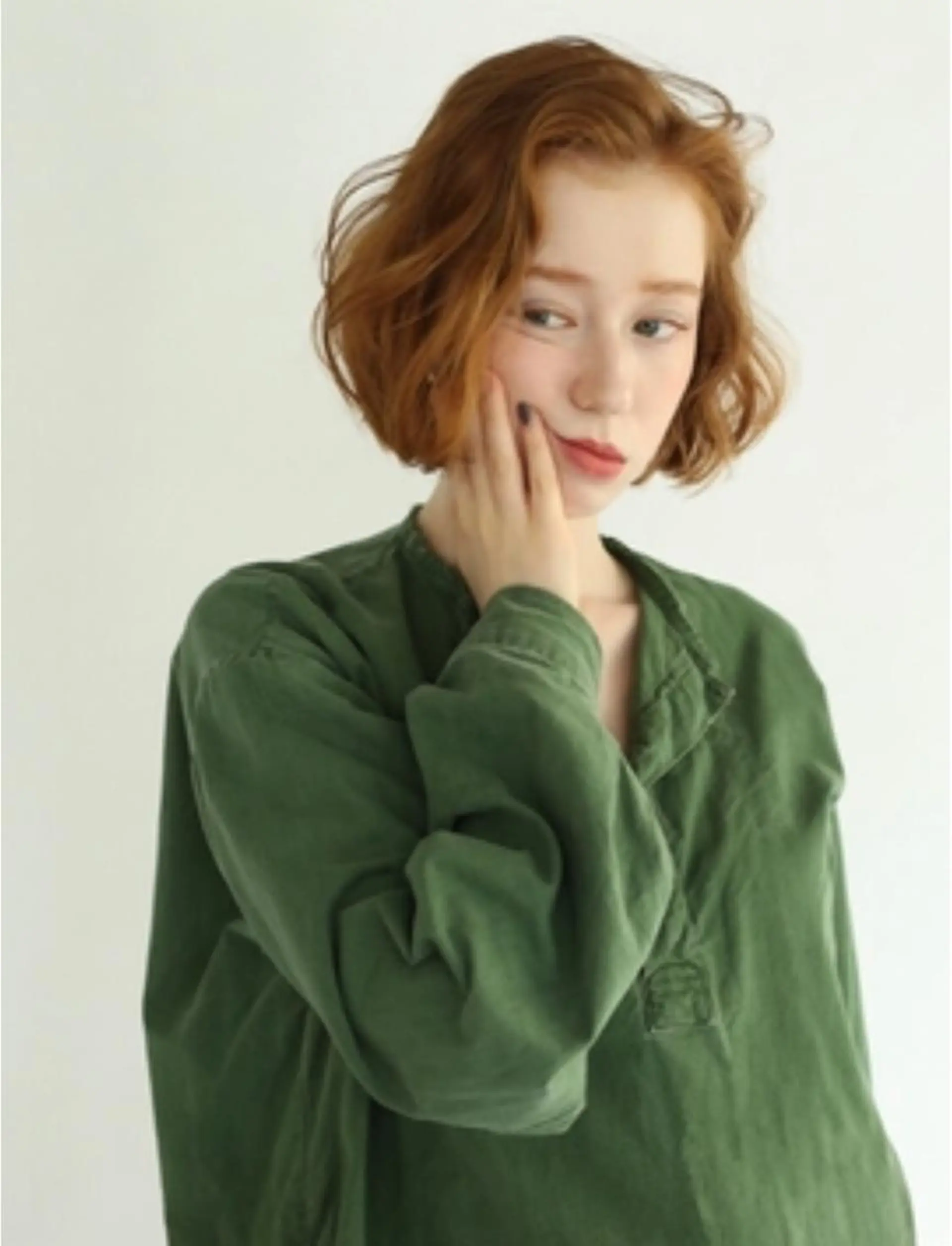 ショート カラー ヘアカラー トリートメント ボブ/レイヤー/艶 🦕risa 森下のヘアスタイル