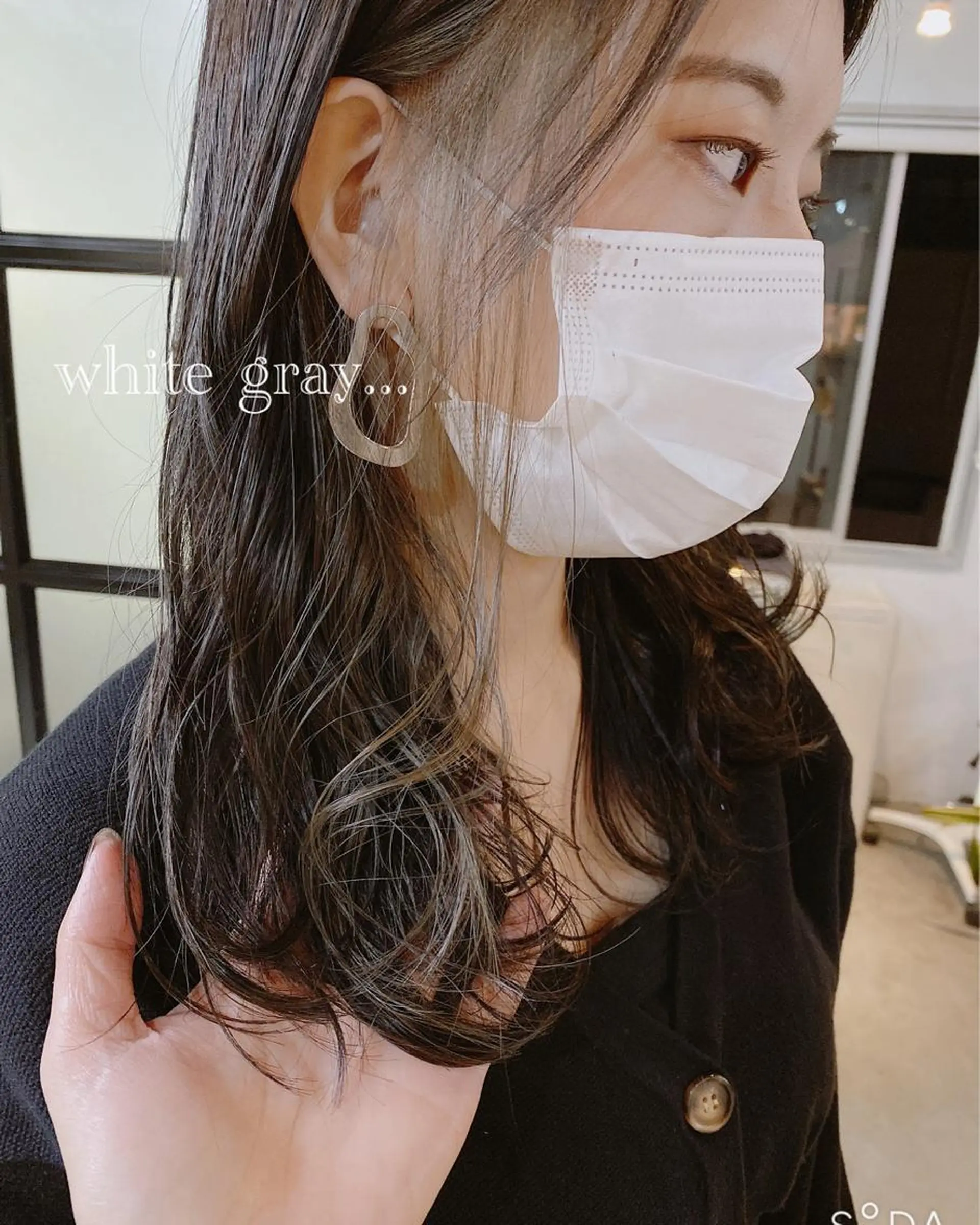 ミディアム カラー ヘアアレンジ stylist/蛯谷 珠里のヘアスタイル