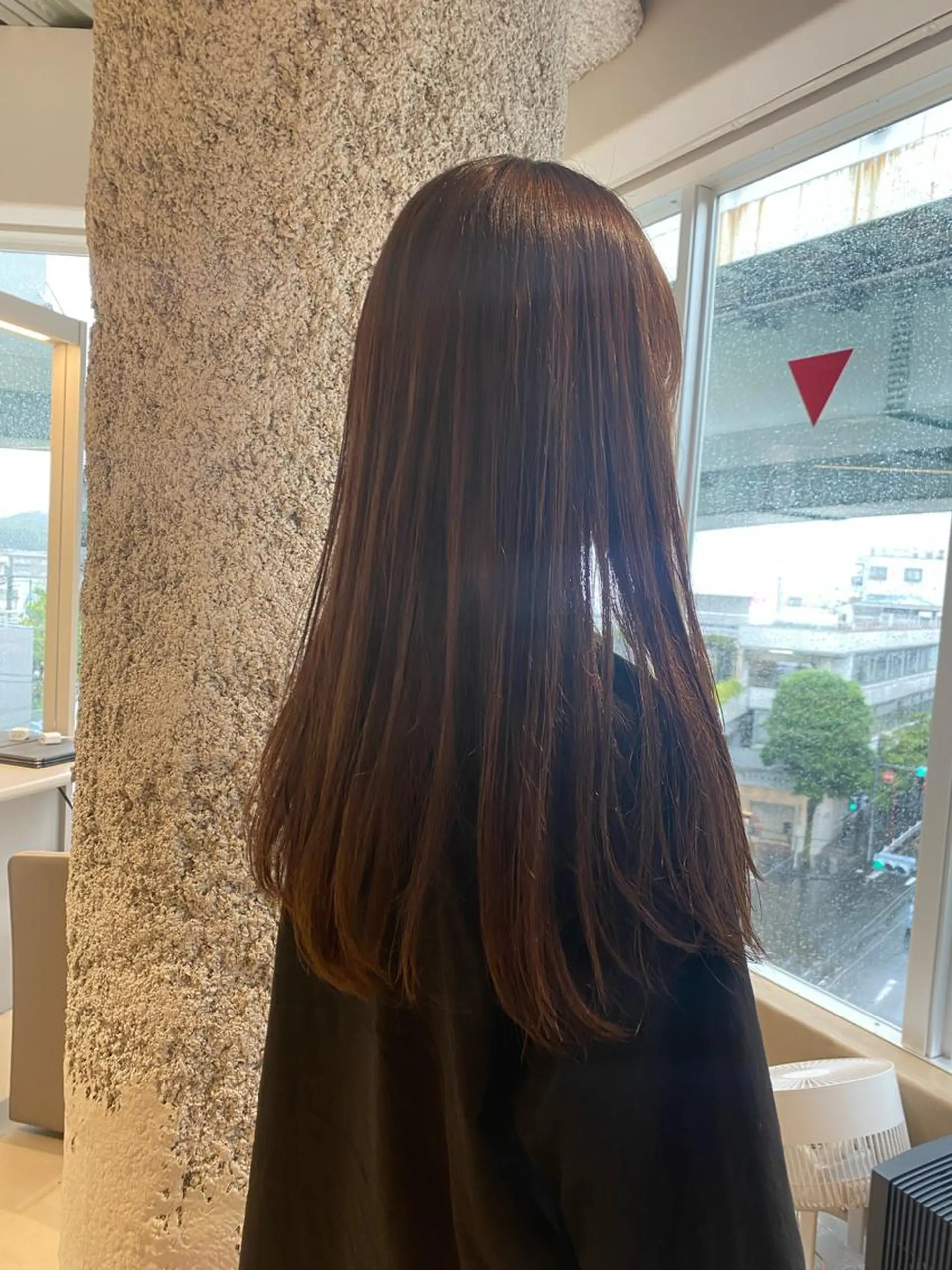 ロング カラー 未 来カットモデル無料のヘアスタイル