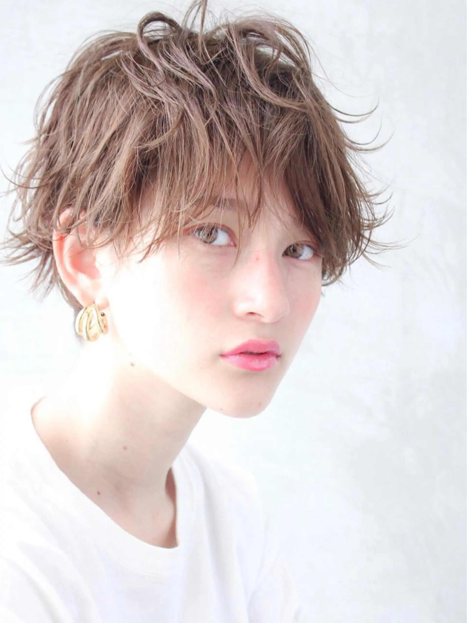 ショート カラー カット ヘアカラー トリートメント 🉐レイヤー/塩見 弘樹🉐渋谷のヘアスタイル