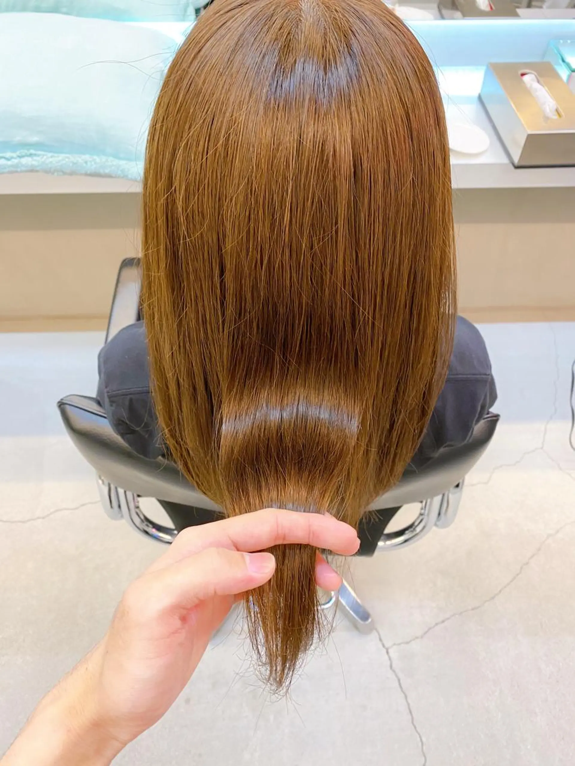 ショート カラー ブラウンカラー トリートメント 酸熱トリートメント 普通の美容室じゃない ⁉️/若林のヘアスタイル