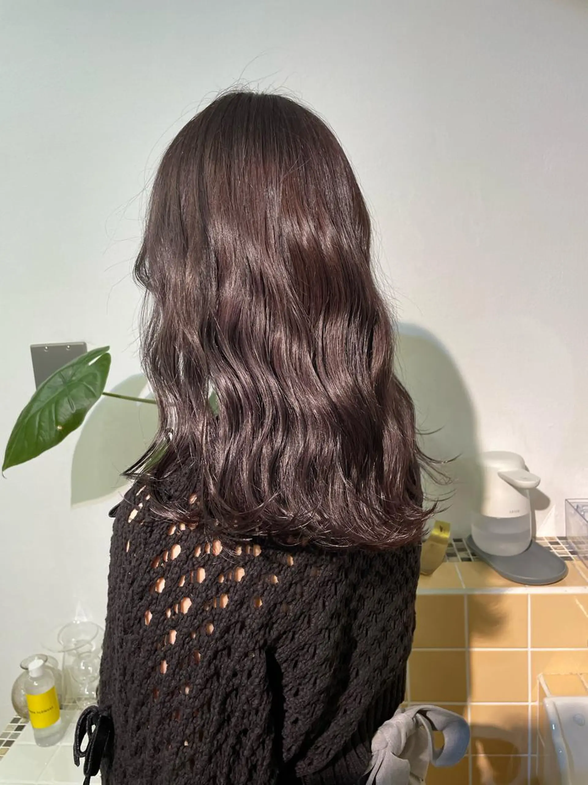 カラー sakura🌸 レイヤー/韓国ヘアのヘアスタイル