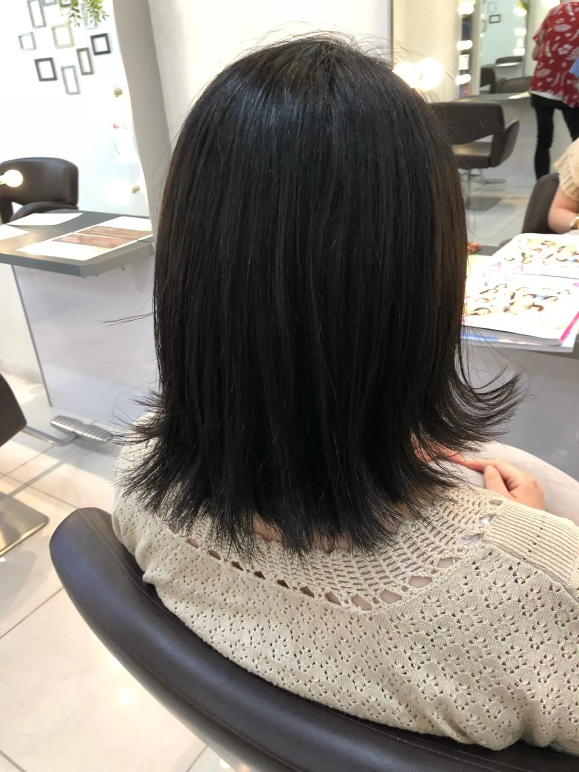 ミディアム カット ヤマダ タケトのヘアスタイル