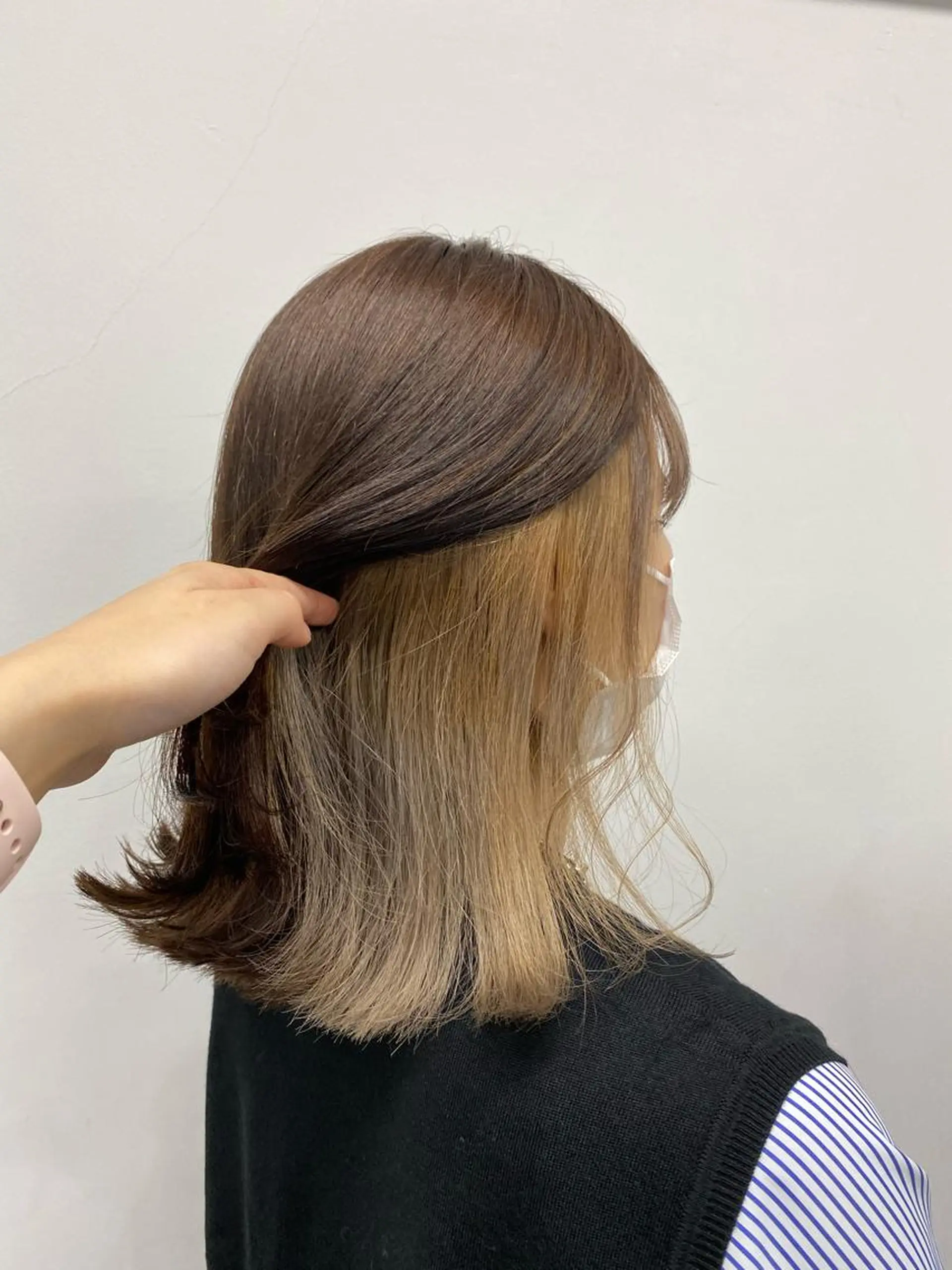 ミディアム カラー インナーカラー TRUNAIL&EYE所属・TRU Shino🦋のマツエク・マツパデザイン